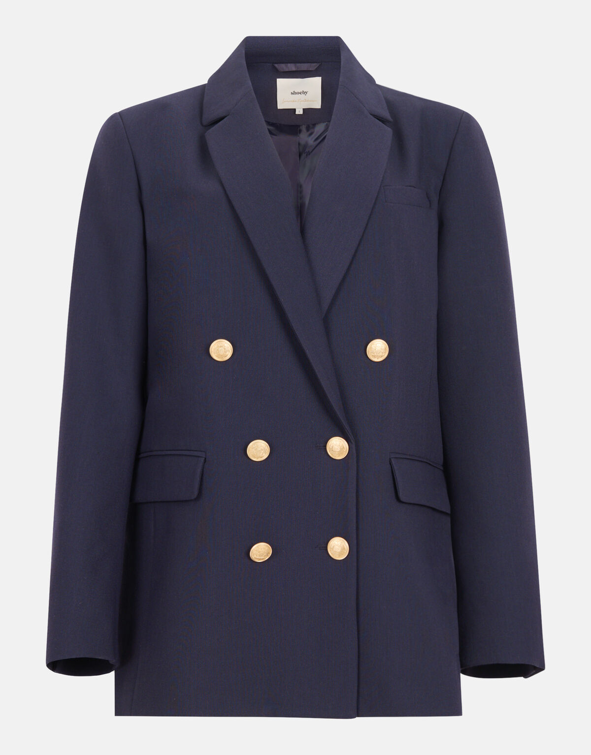 Relaxed Fit Blazer Donkerblauw By Lonneke SHOEBY WOMEN