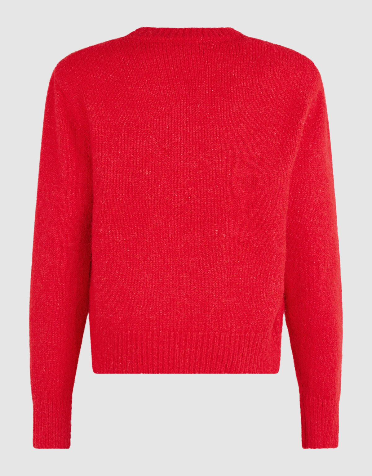 Shoulder Crew Strickpullover Rot SHOEBY WOMEN