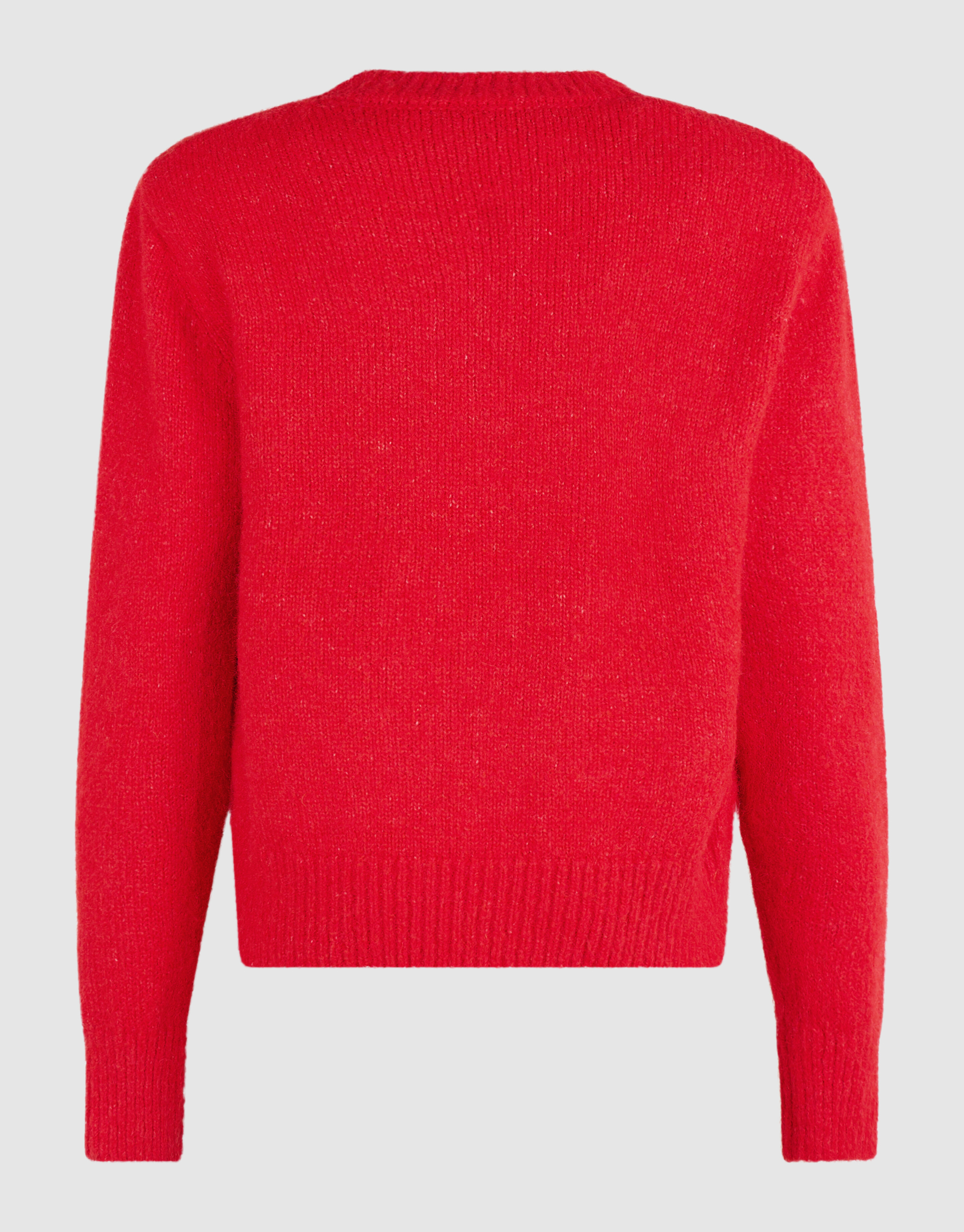Shoulder Crew Strickpullover Rot SHOEBY WOMEN