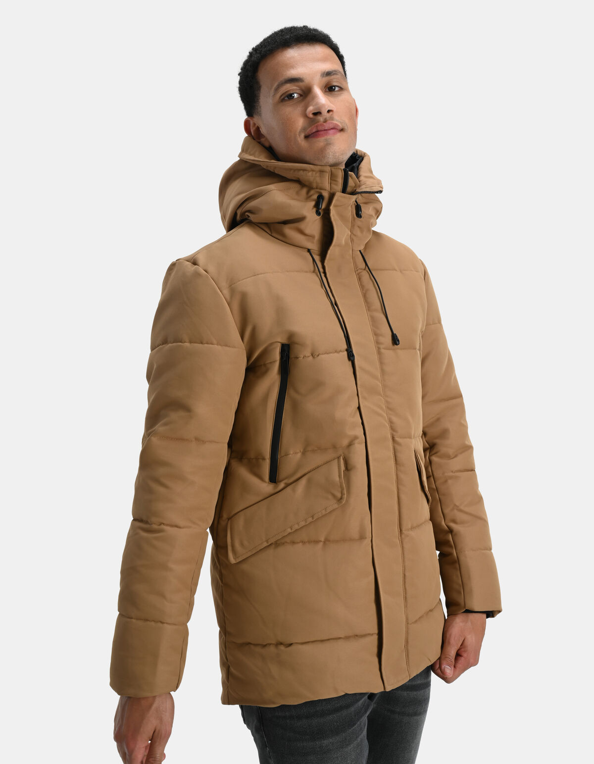 Lange Pufferjacke SHOEBY MEN