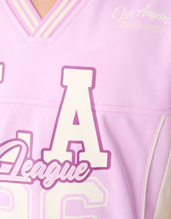 Baseball-T-Shirt Hellrosa SHOEBY GIRLS