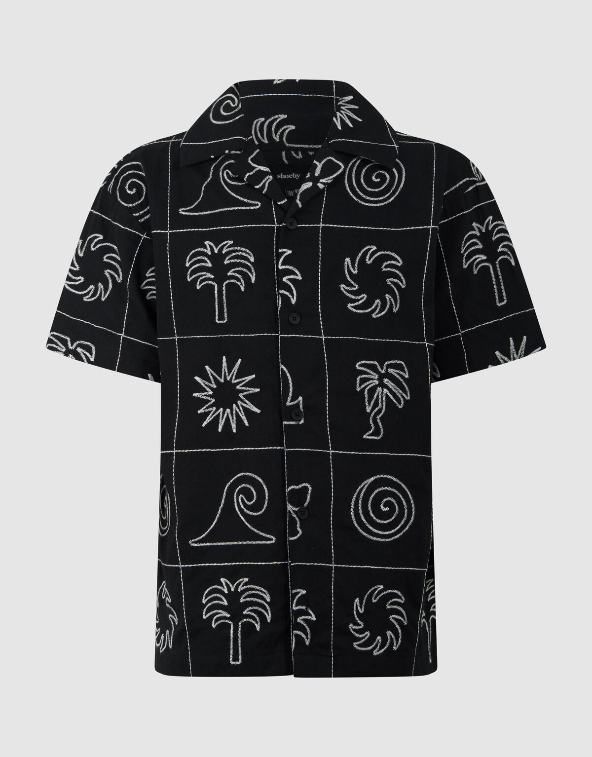 Embroidery Hemd Schwarz SHOEBY BOYS