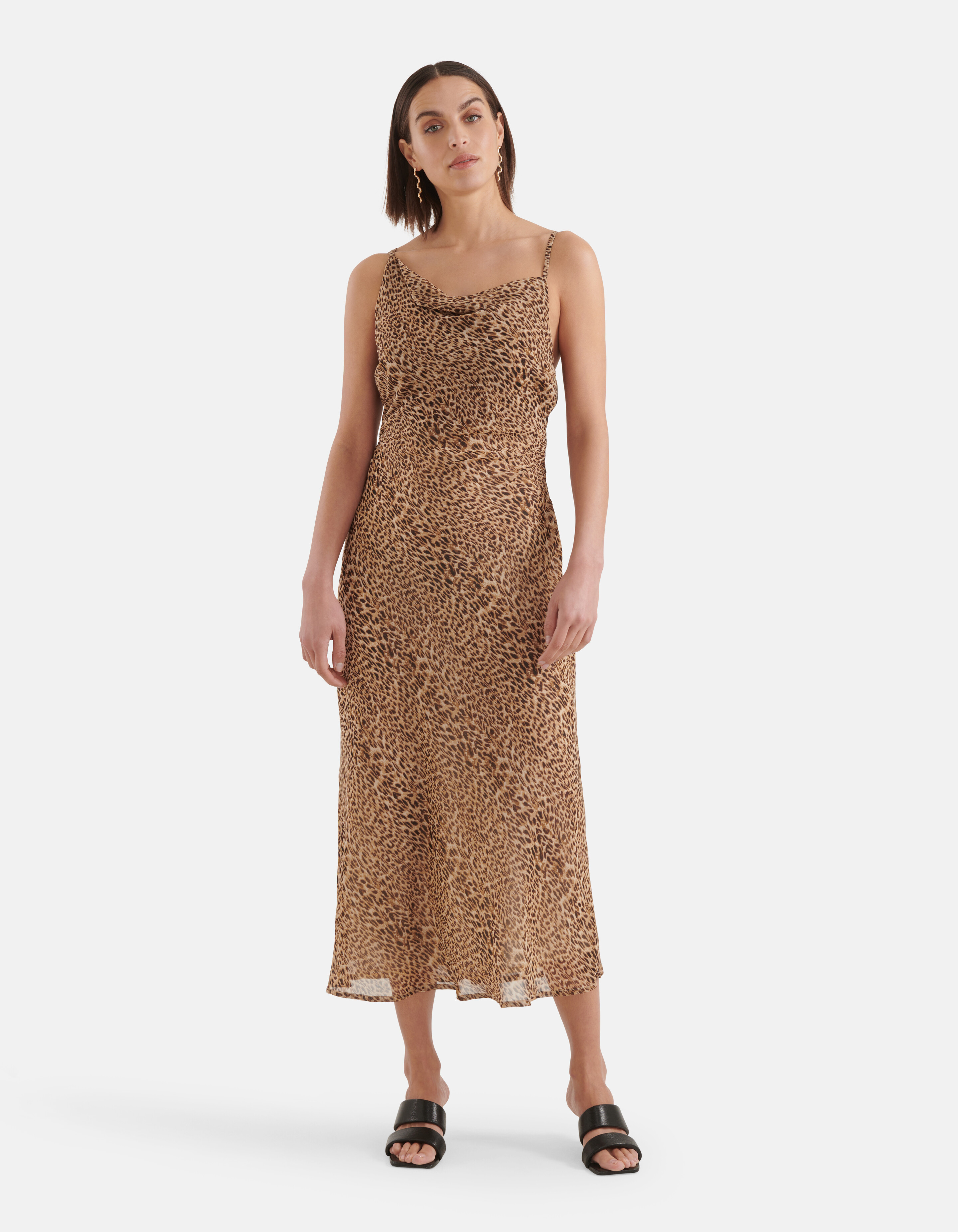 Cheetah Sleek Dress Braun SHOEBY WOMEN