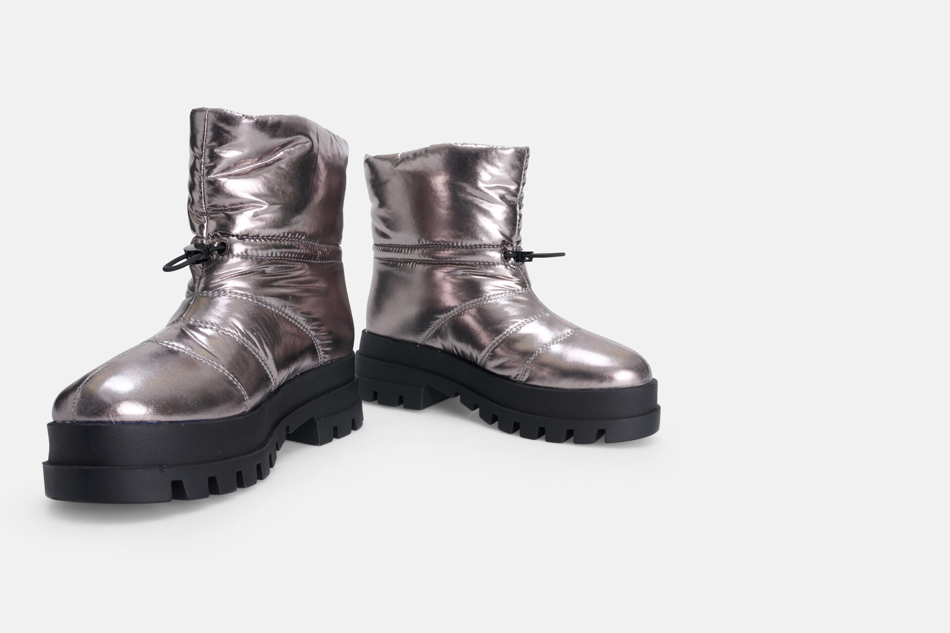 Metallischer Stiefel Silber SHOEBY SHOES