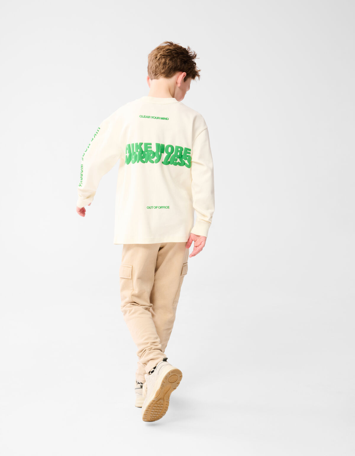 Gewaschene Cargohose Off White SHOEBY BOYS