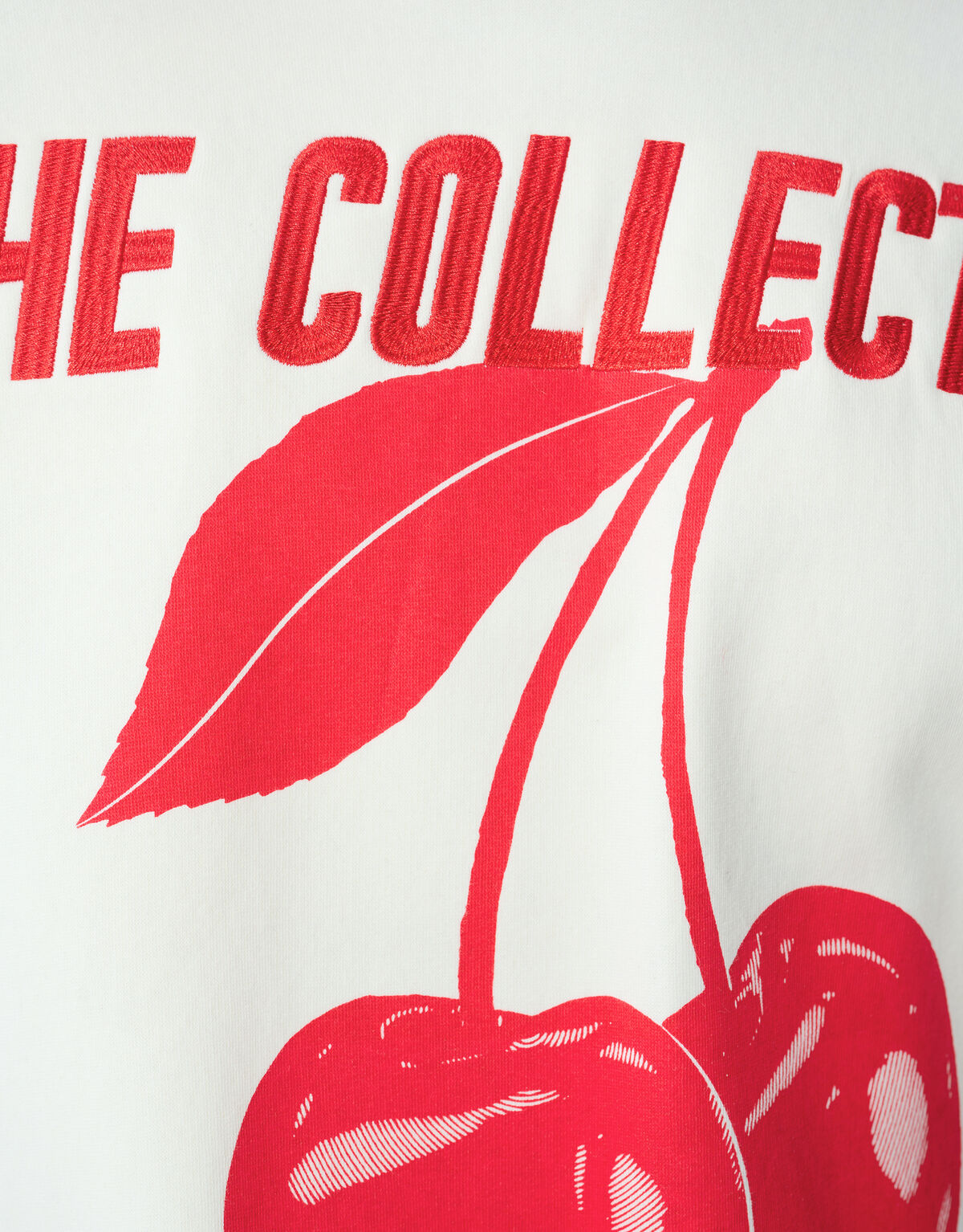 Übergroßer Pullover mit Kirschmotiv Gebrochenes We SHOEBY WOMEN