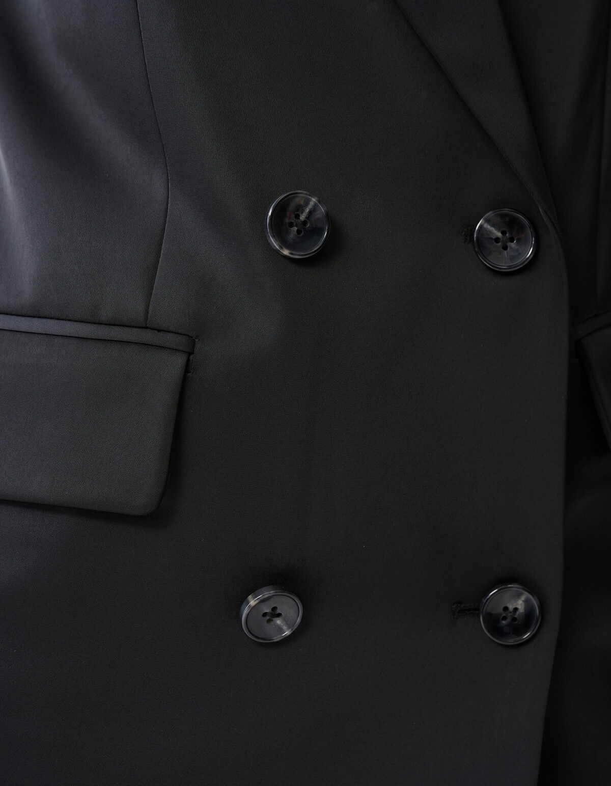 Übergroßer Blazer mit kurzen Ärmeln Schwarz von Mo SHOEBY WOMEN