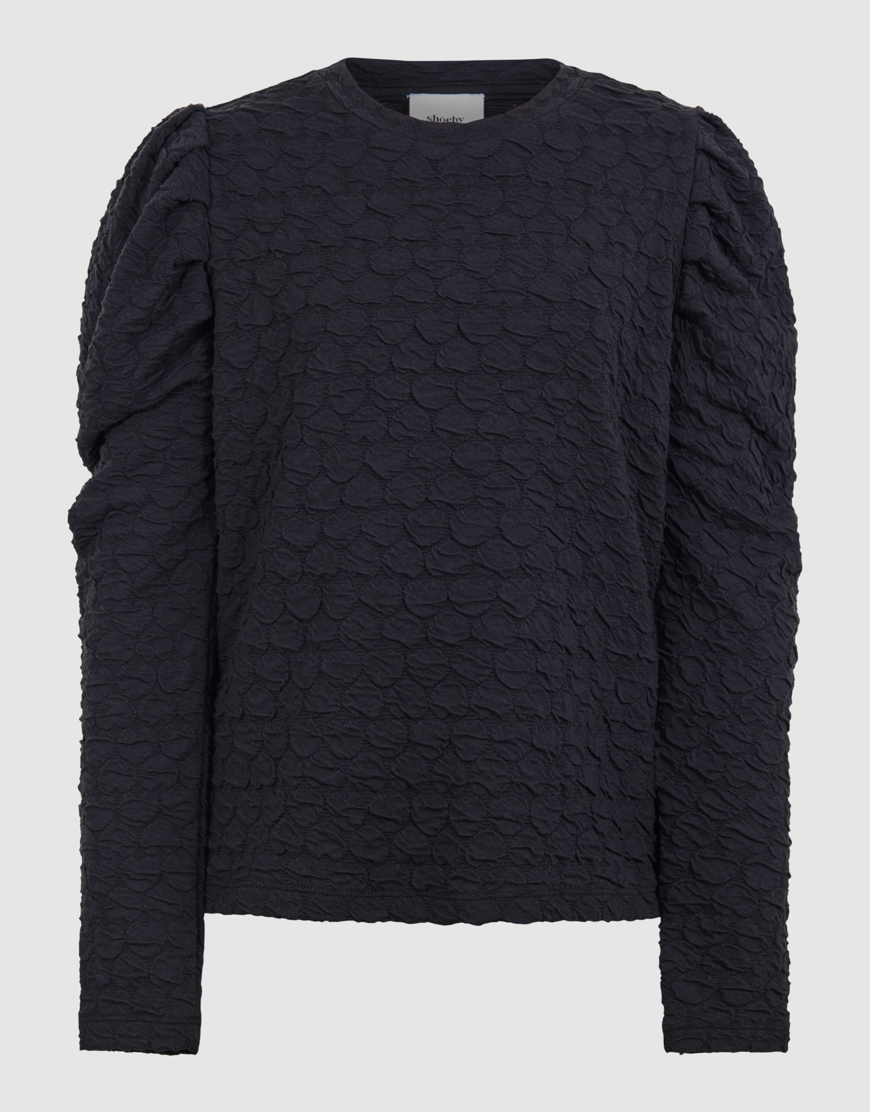 Heart Puff Top Schwarz SHOEBY GIRLS
