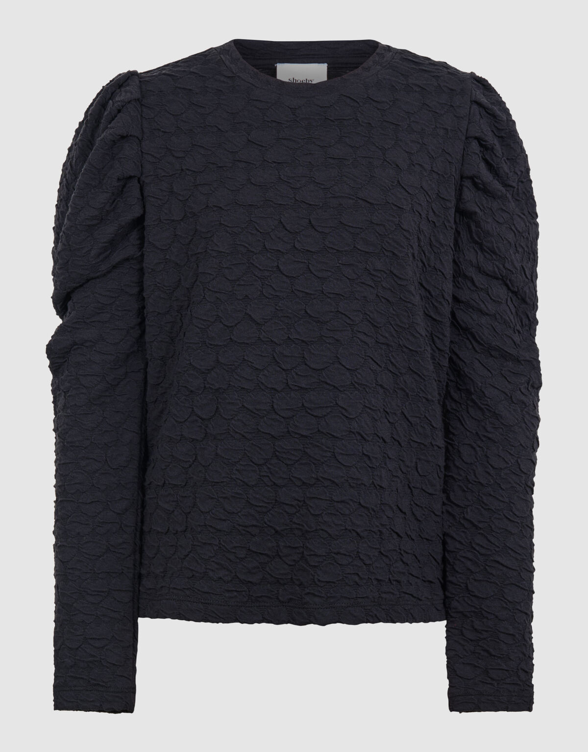 Heart Puff Top Schwarz SHOEBY GIRLS