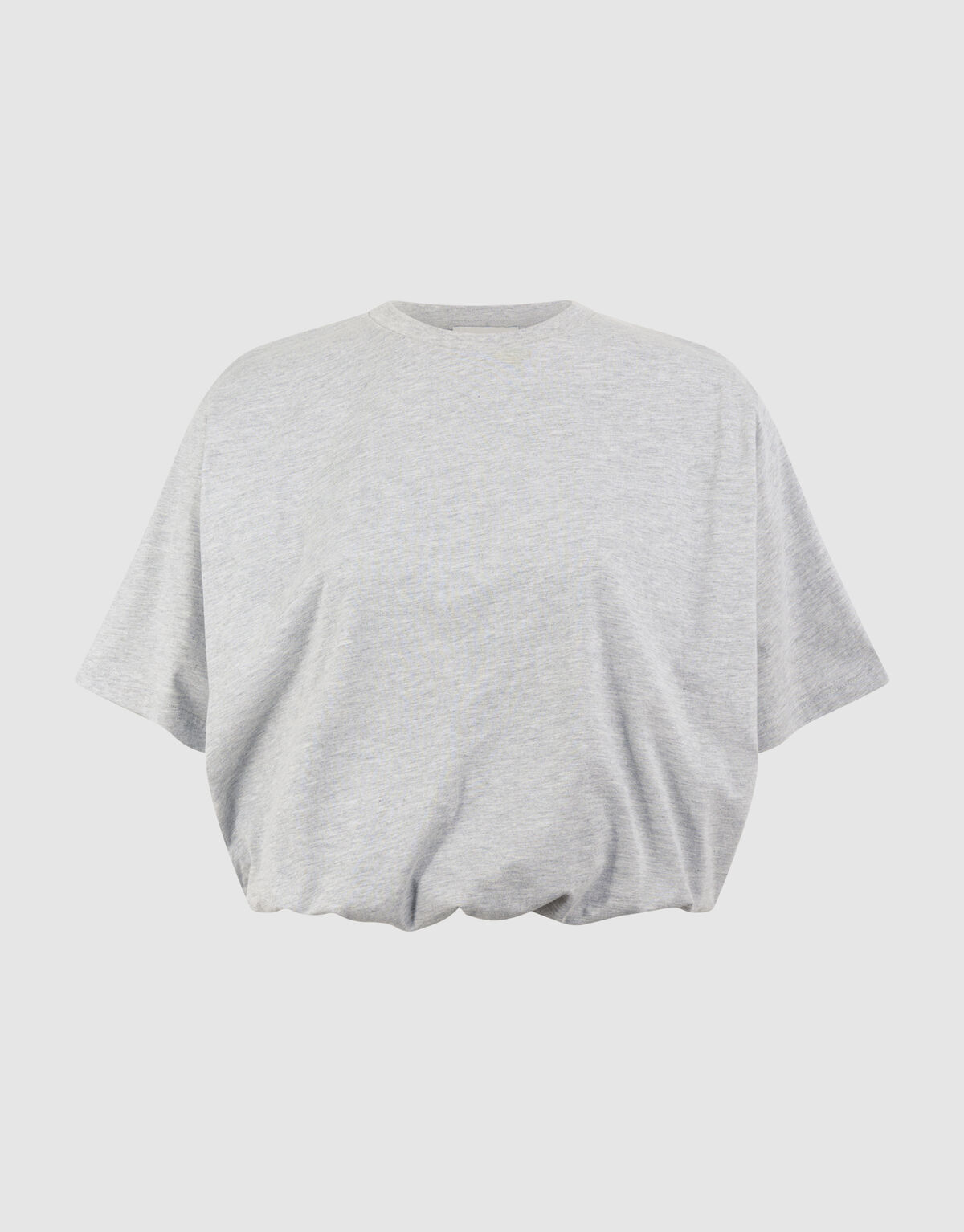 Oversized Ballon-T-Shirt Hellgrau SHOEBY WOMEN