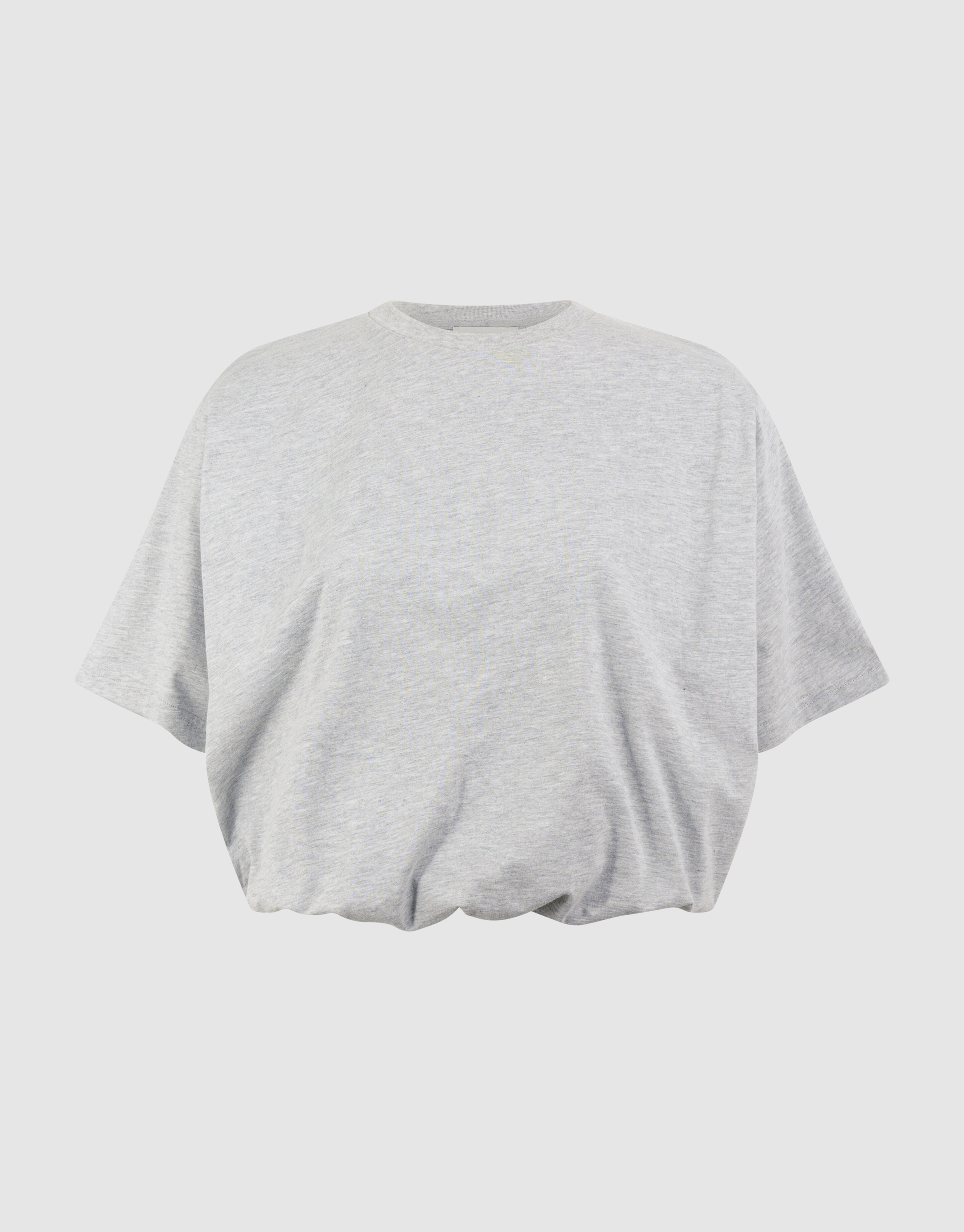 Oversized Ballon-T-Shirt Hellgrau SHOEBY WOMEN