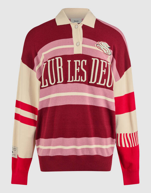 Oversized Rugby-Strickpullover Rosa SHOEBY WOMEN