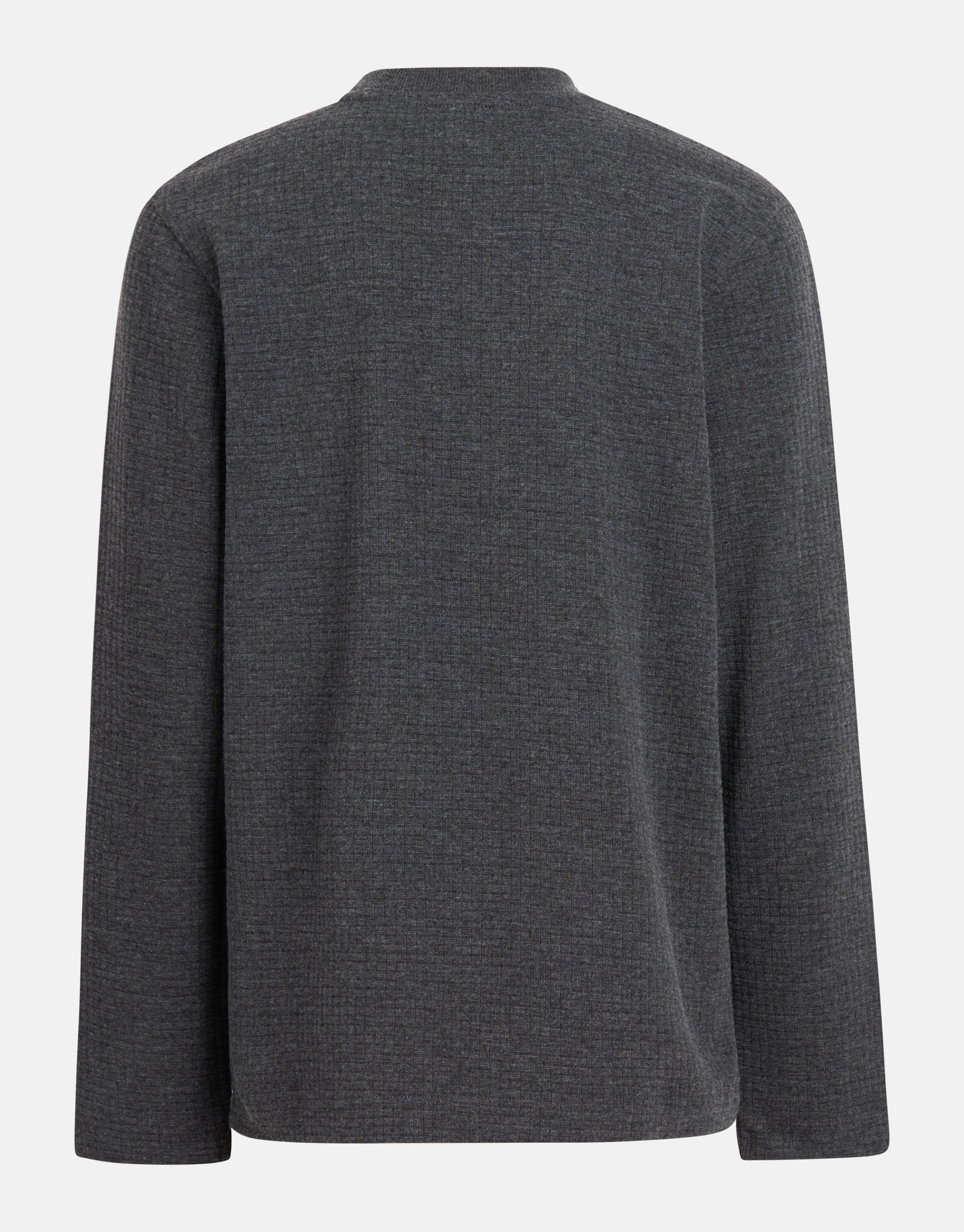 Struktur-Langarmshirt Dunkelgrau SHOEBY BOYS