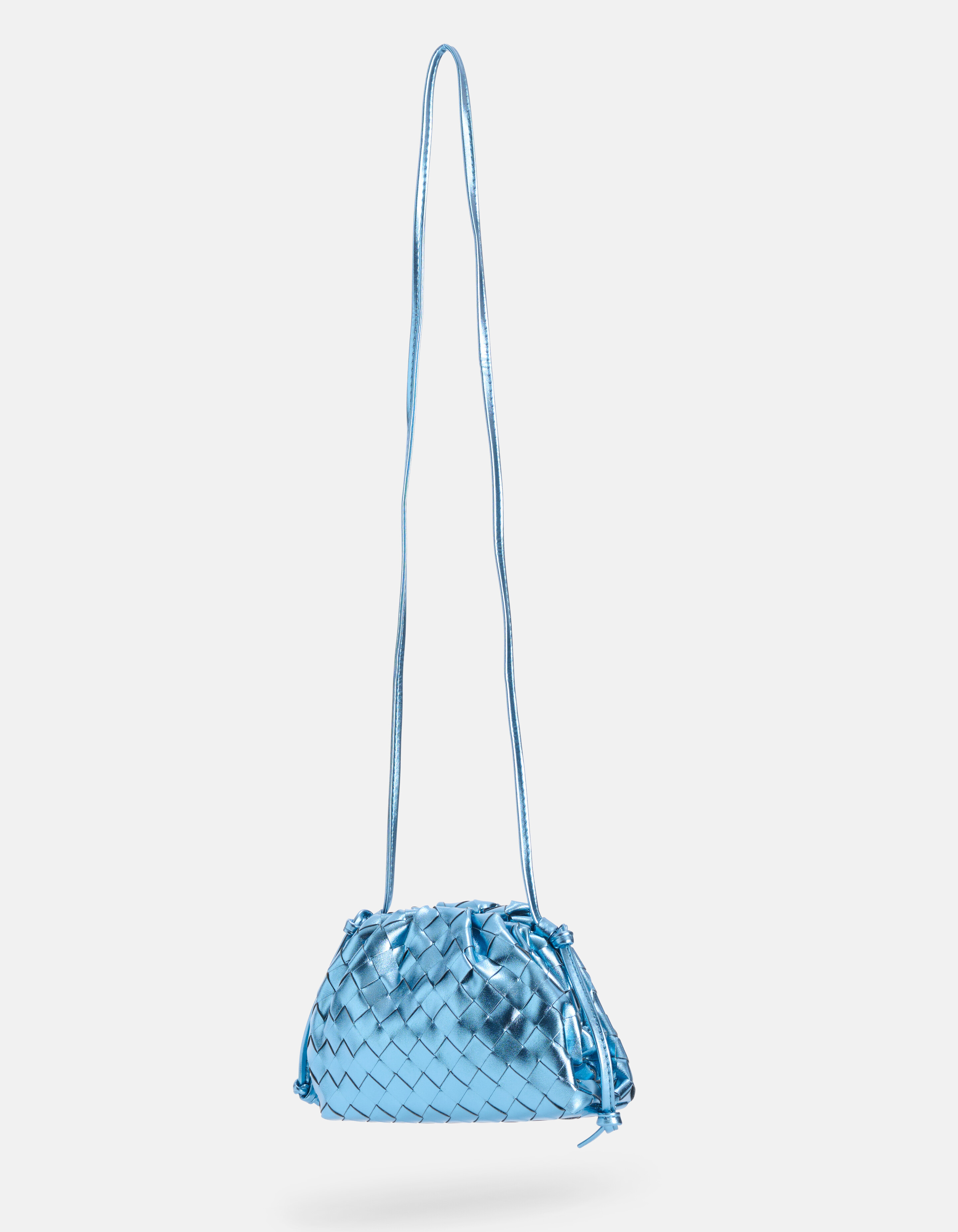 Metallic Clutch Blau SHOEBY ACCESSOIRES