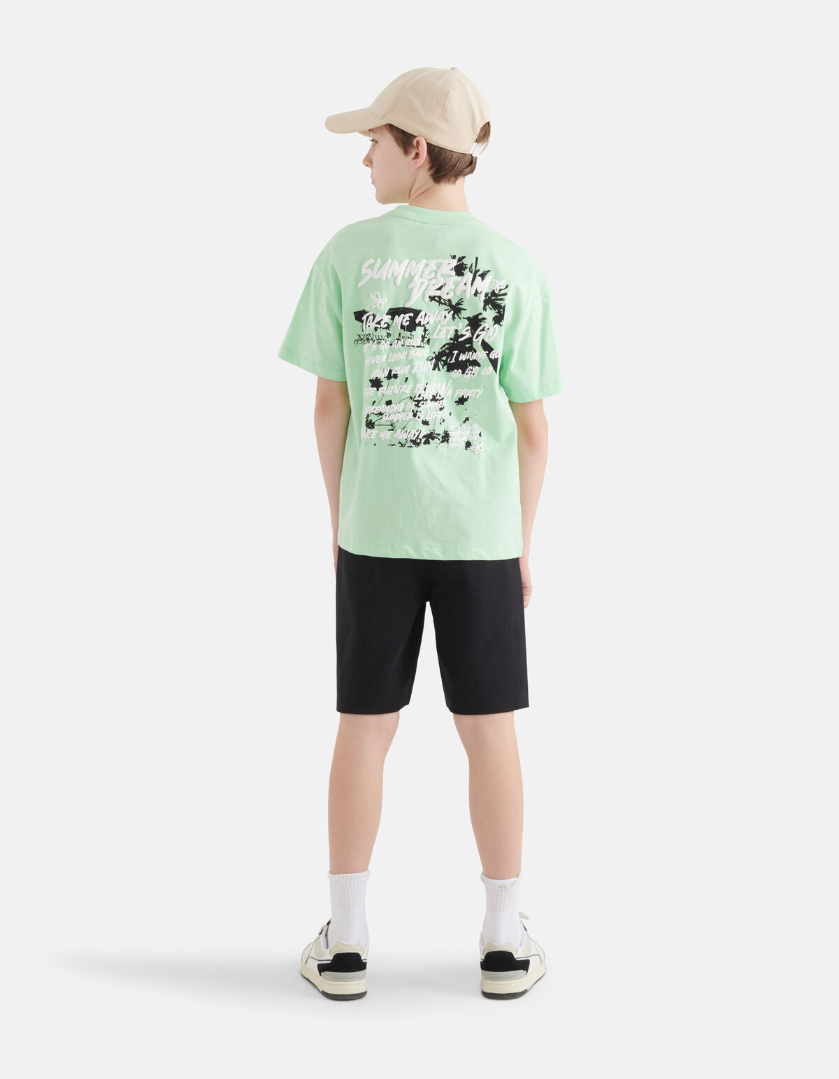 Puff-T-Shirt Hellgrün SHOEBY BOYS