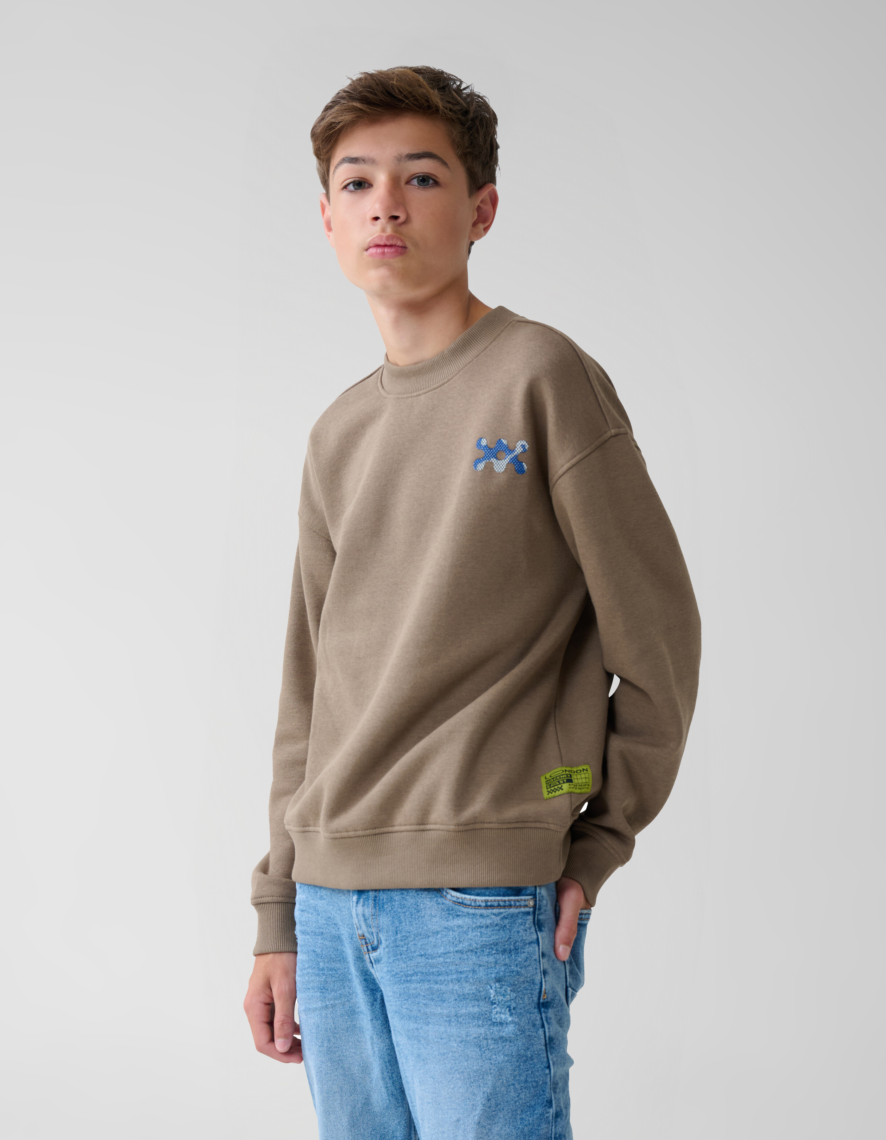 Artwork Pullover Bruin SHOEBY BOYS