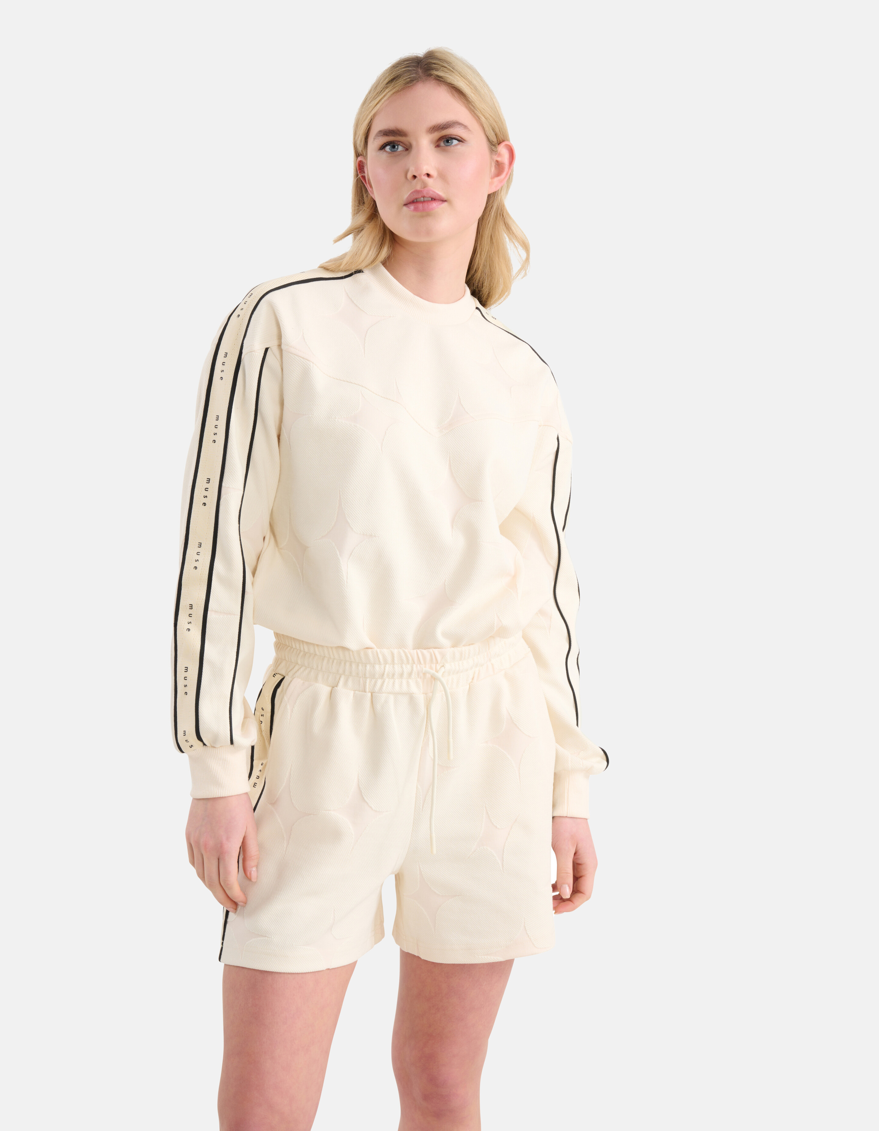 Twill Short Gebroken Wit SHOEBY WOMEN