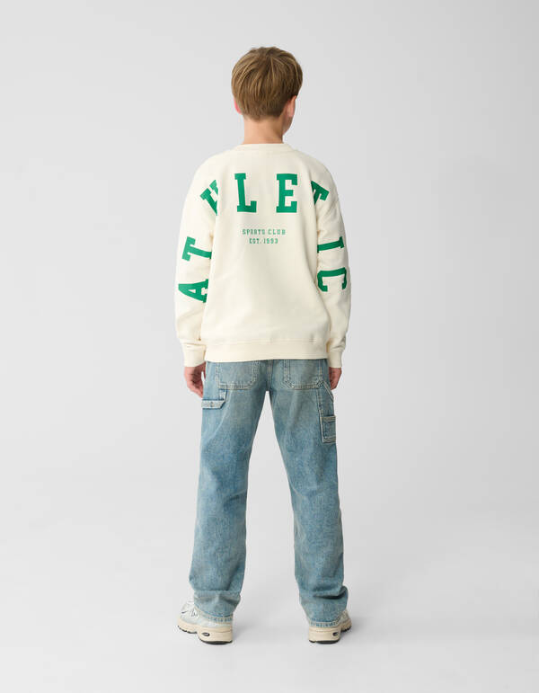 Sportlicher Pullover in Off-White SHOEBY BOYS