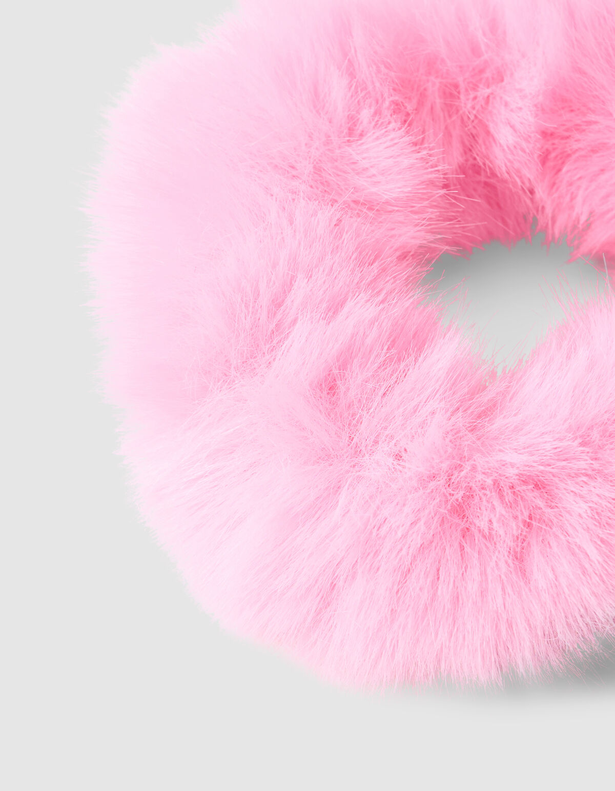 Pelz Scrunchie Rosa SHOEBY ACCESSOIRES