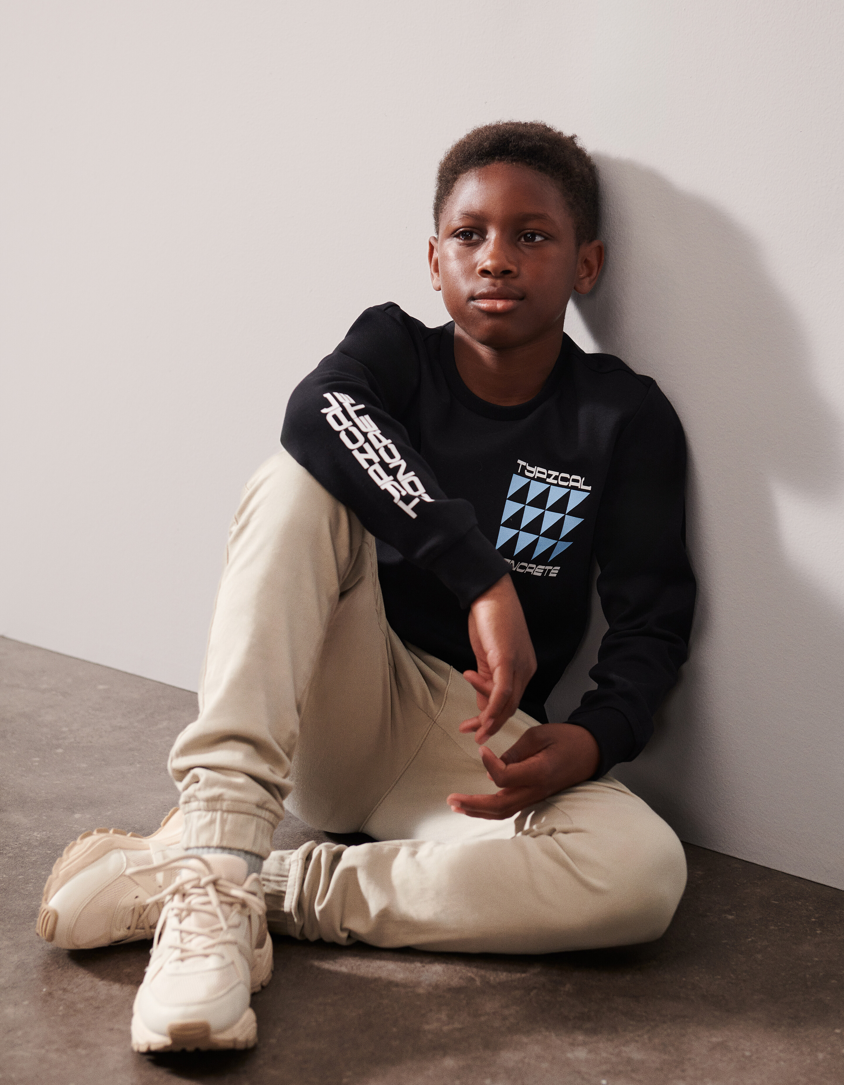 Print-T-Shirt Schwarz SHOEBY BOYS
