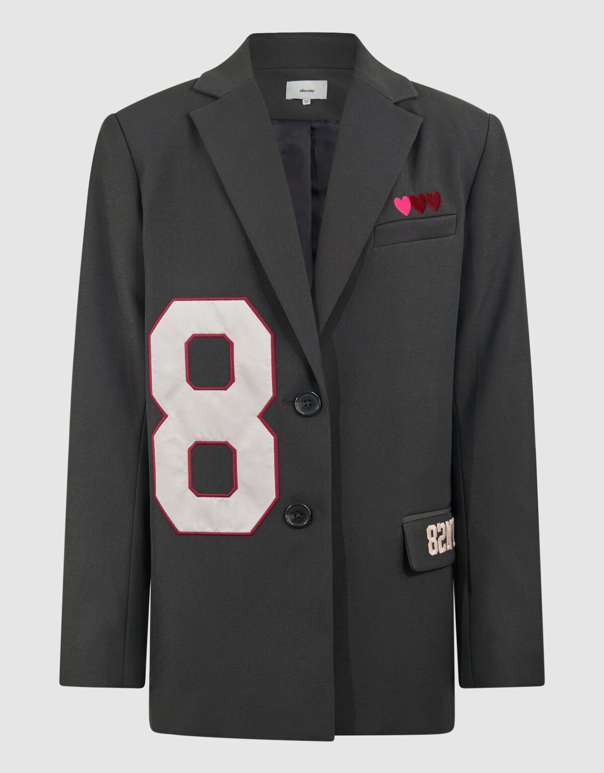 College-Blazer Dunkelgrau SHOEBY GIRLS
