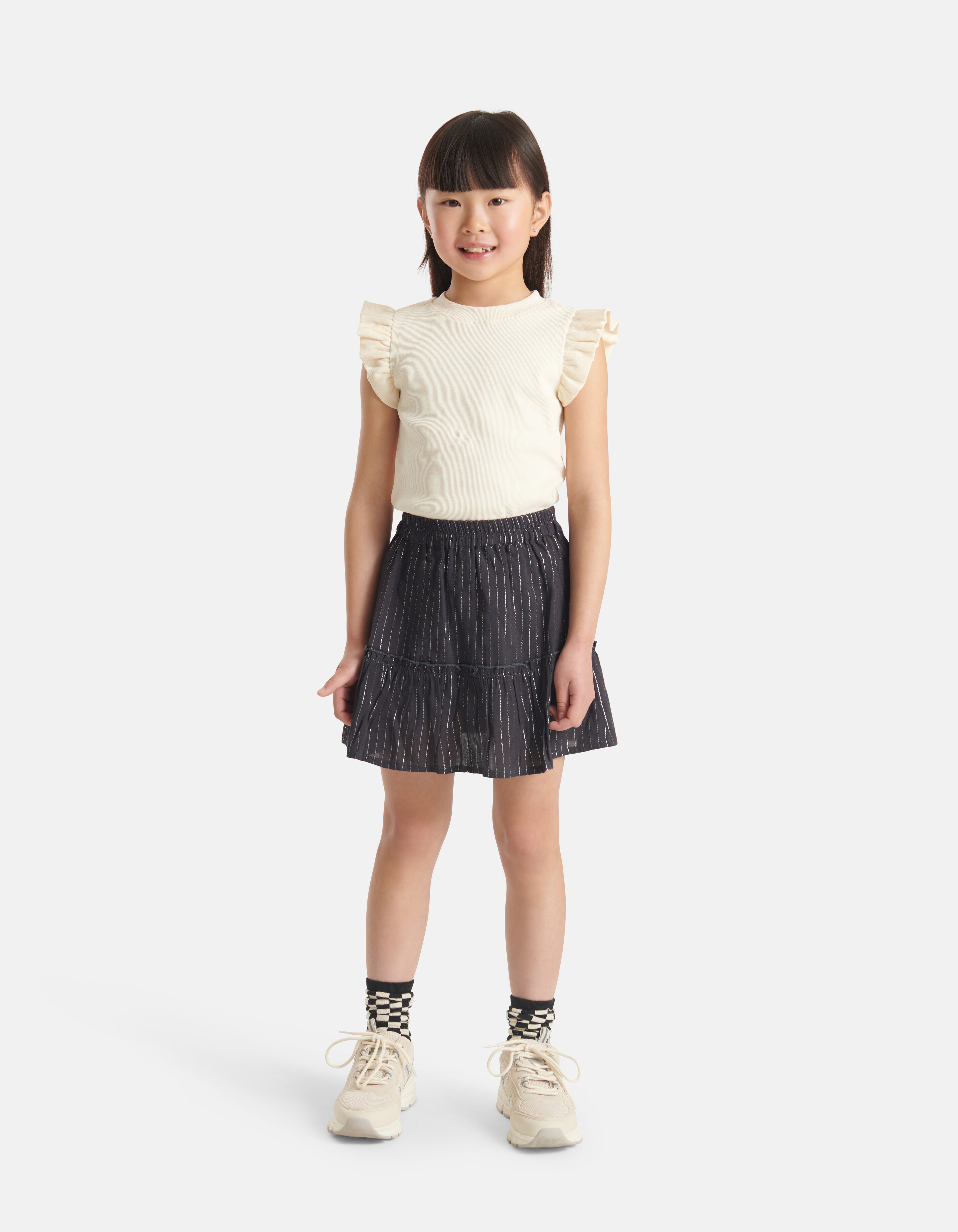 Lurex-Rock Dunkelgrau SHOEBY GIRLS