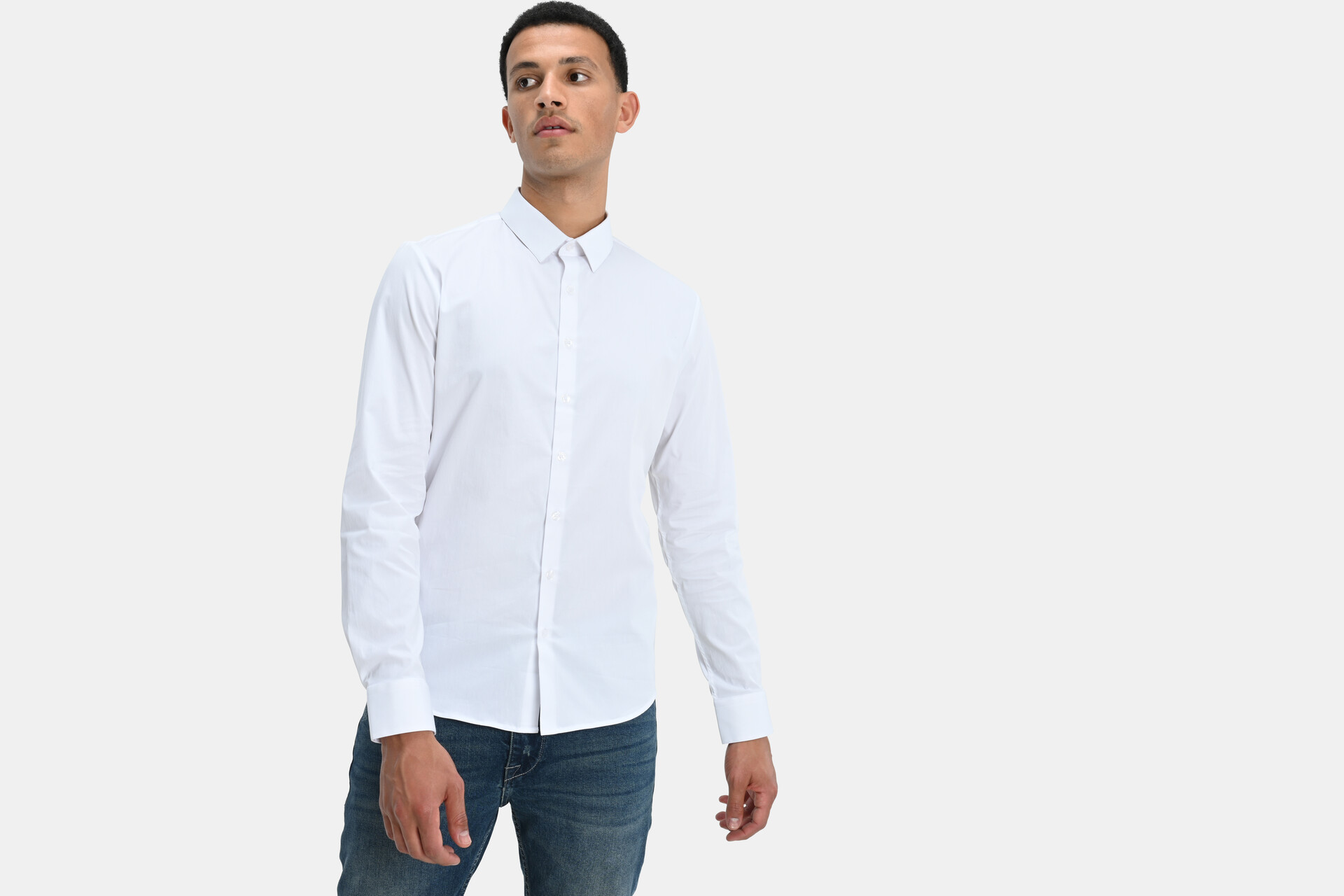 Basic Hemd Weiß SHOEBY MEN