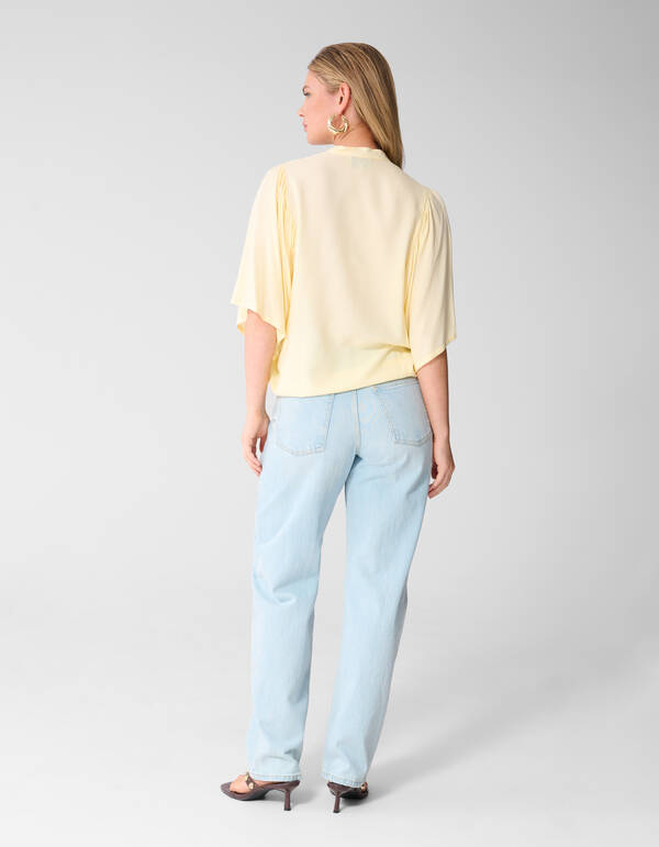 Flie&szlig;endes Oberteil Hellgelb SHOEBY WOMEN