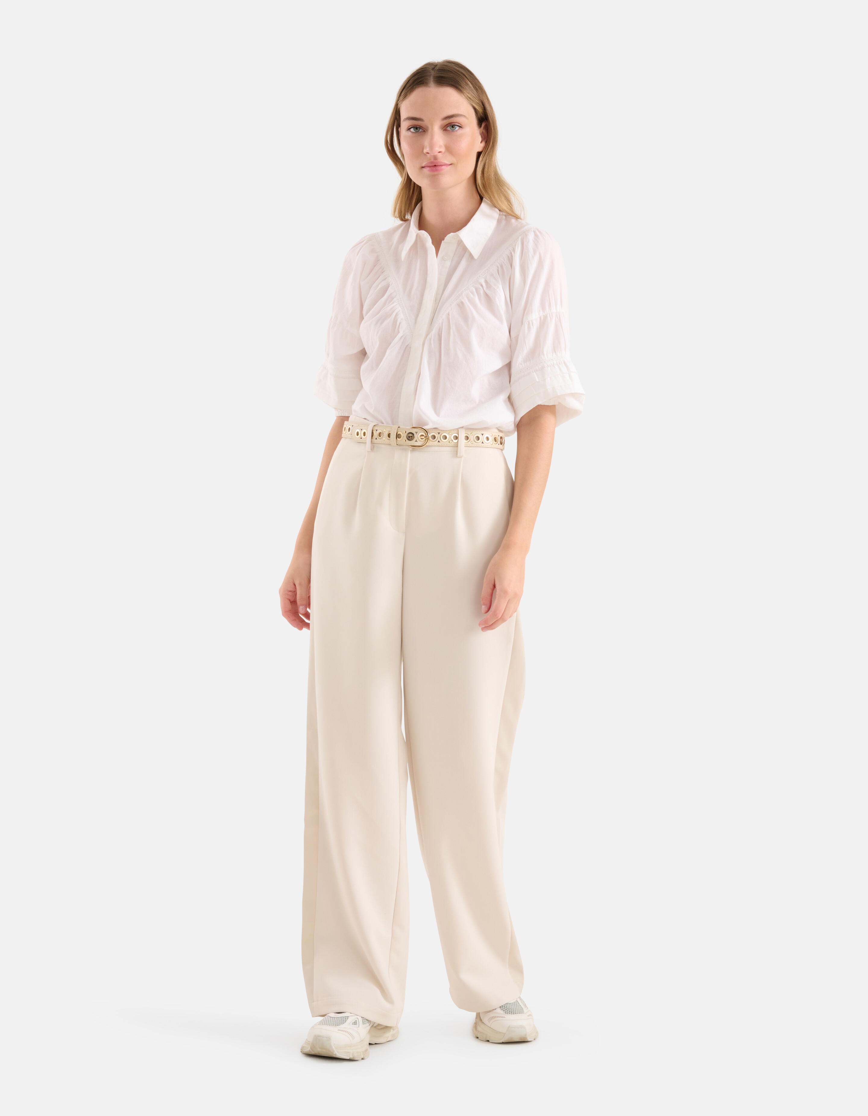 Voile Bluse Weiß SHOEBY WOMEN