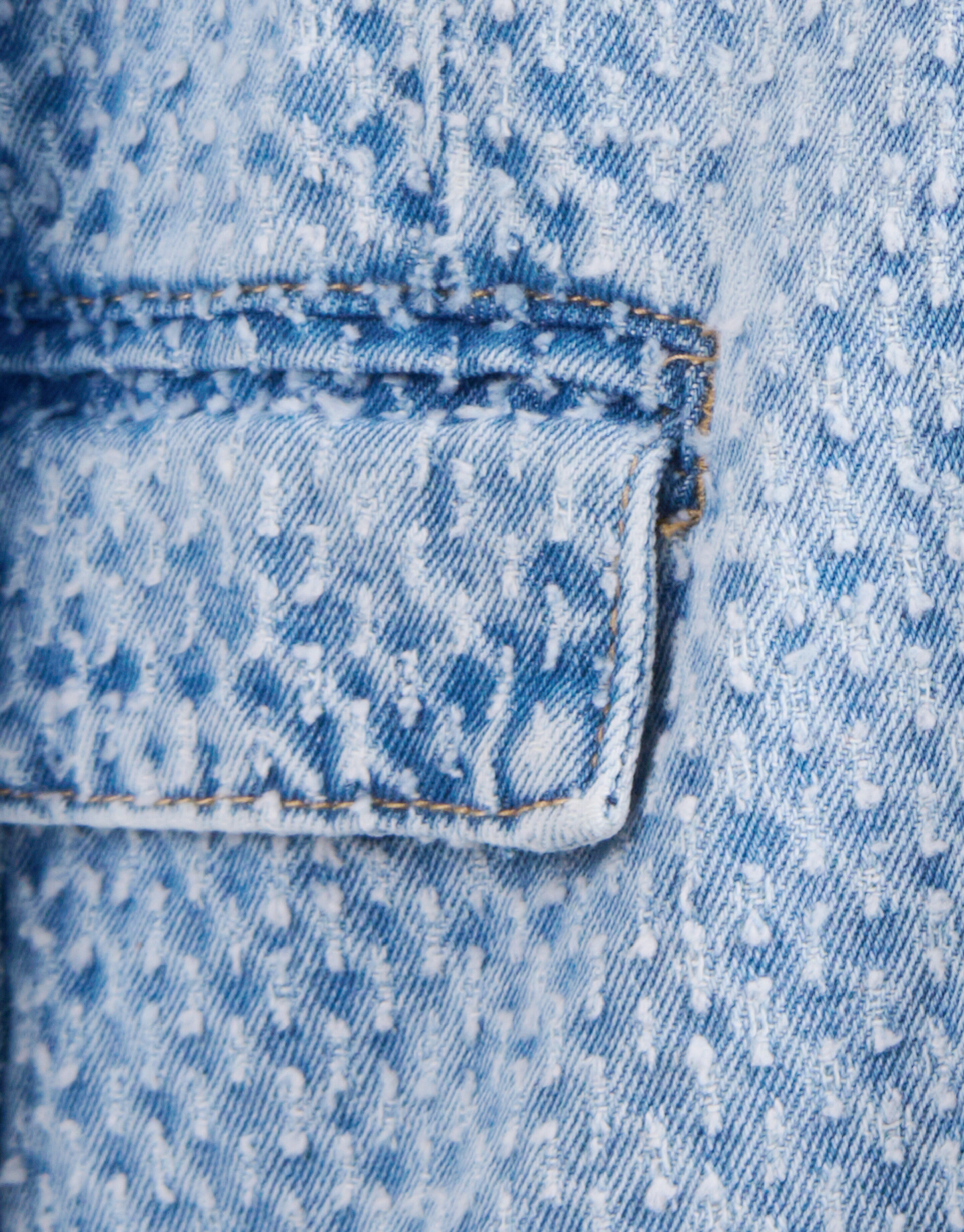 Struktur Denim Blazer gebleicht SHOEBY GIRLS
