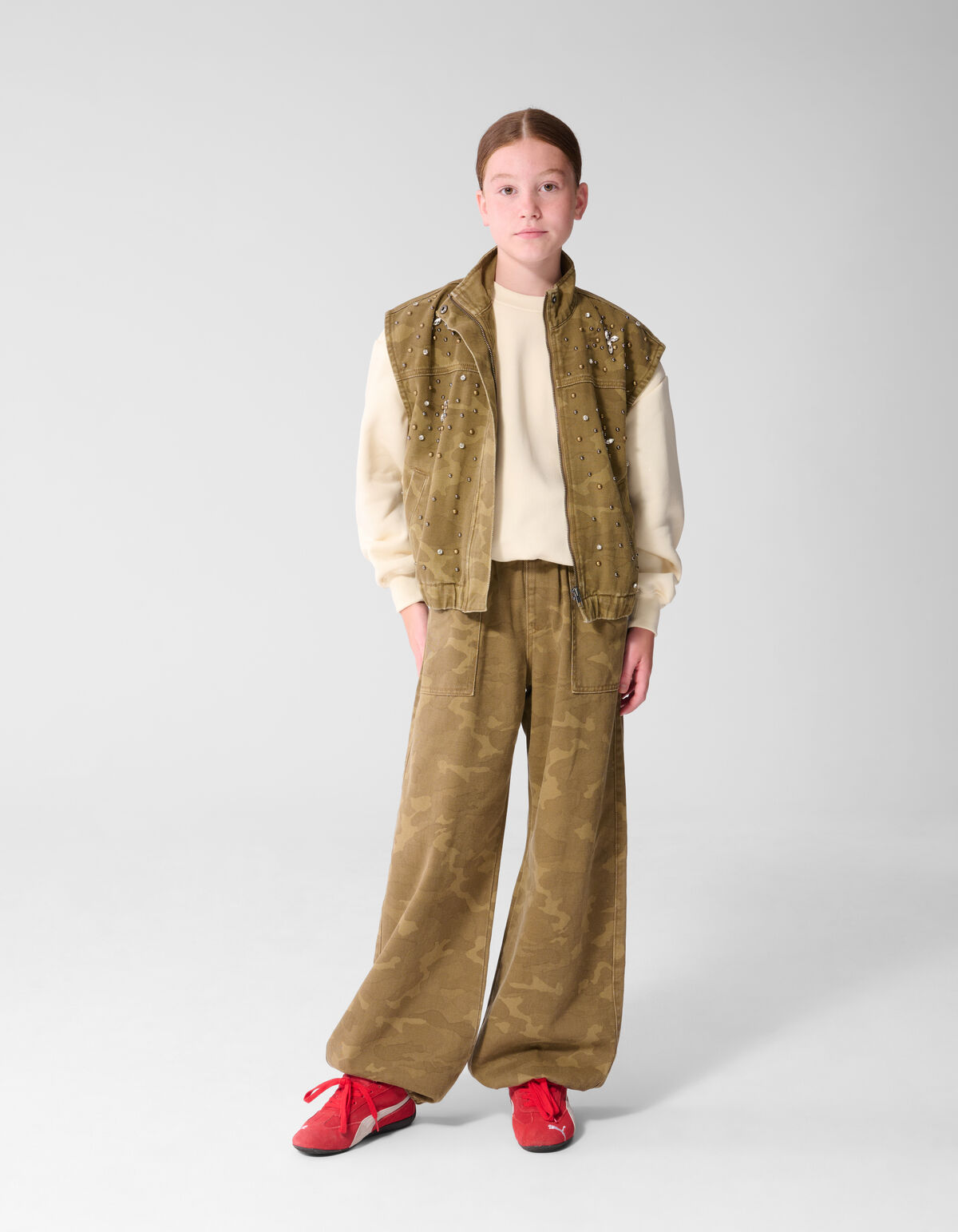 Tarnhose Gr&uuml;n SHOEBY GIRLS
