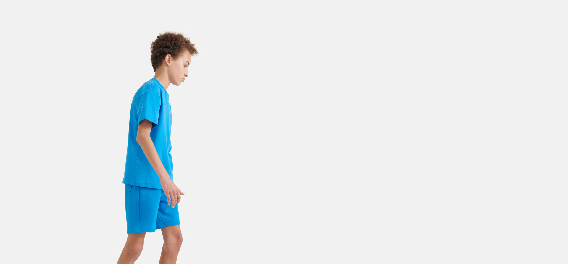 Relaxed Fit T-Shirt Blau SHOEBY BOYS
