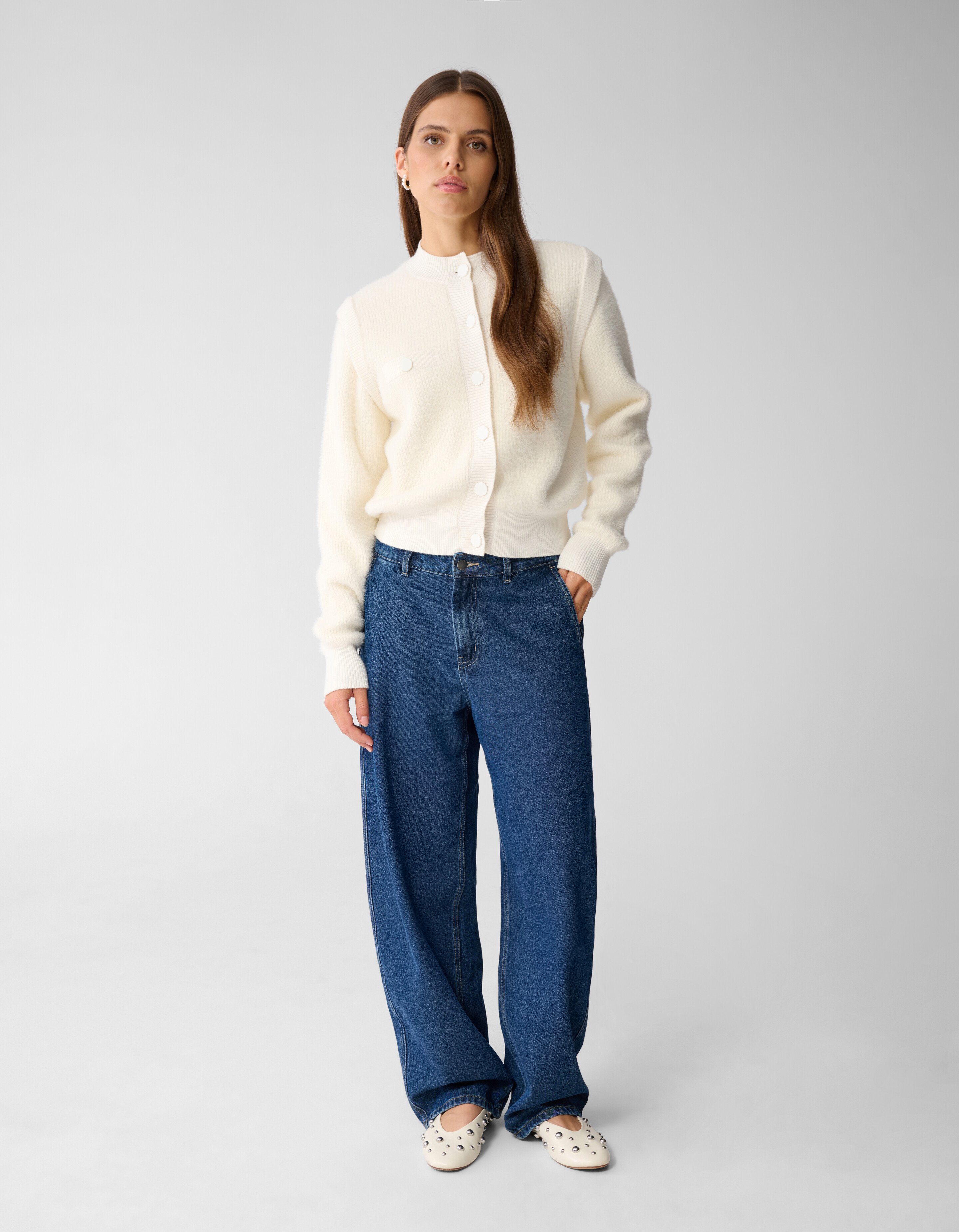 Knopfweste Off White von Mieke SHOEBY WOMEN