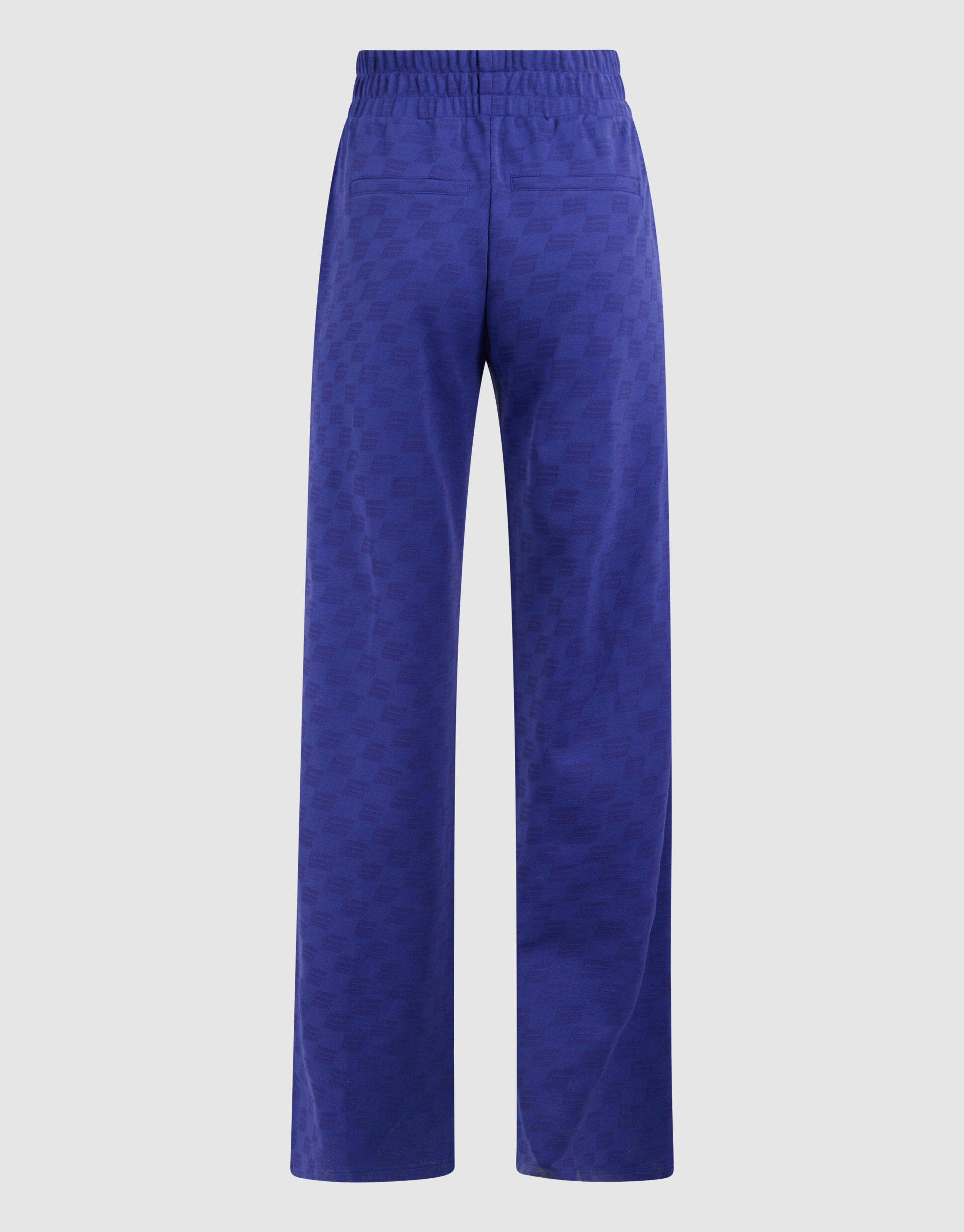 Sportliche Jacquard-Hose Paars By Monica SHOEBY WOMEN