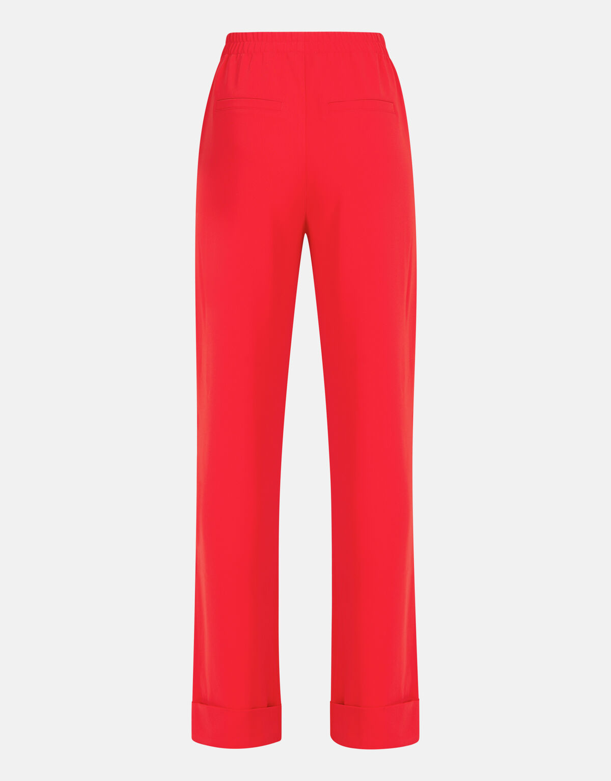 Omslag Wide Leg Broek Rood By Mieke SHOEBY WOMEN