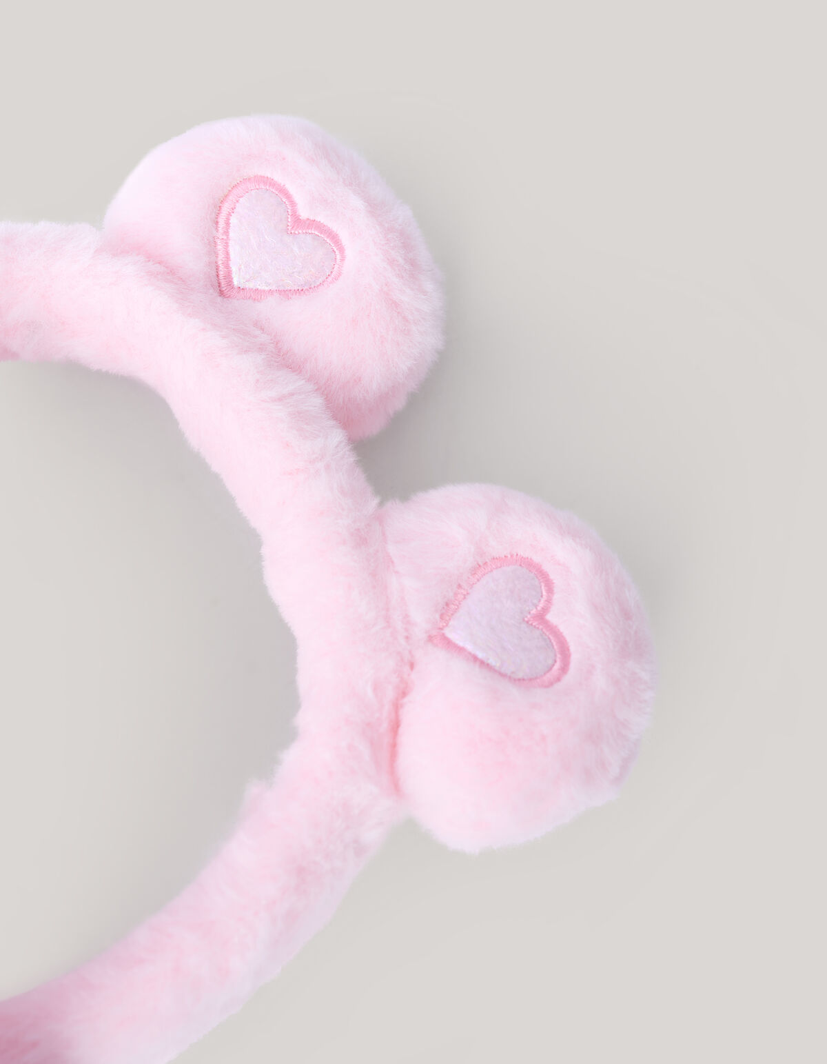 Herz Ohrensch&uuml;tzer Hellrosa SHOEBY ACCESSOIRES