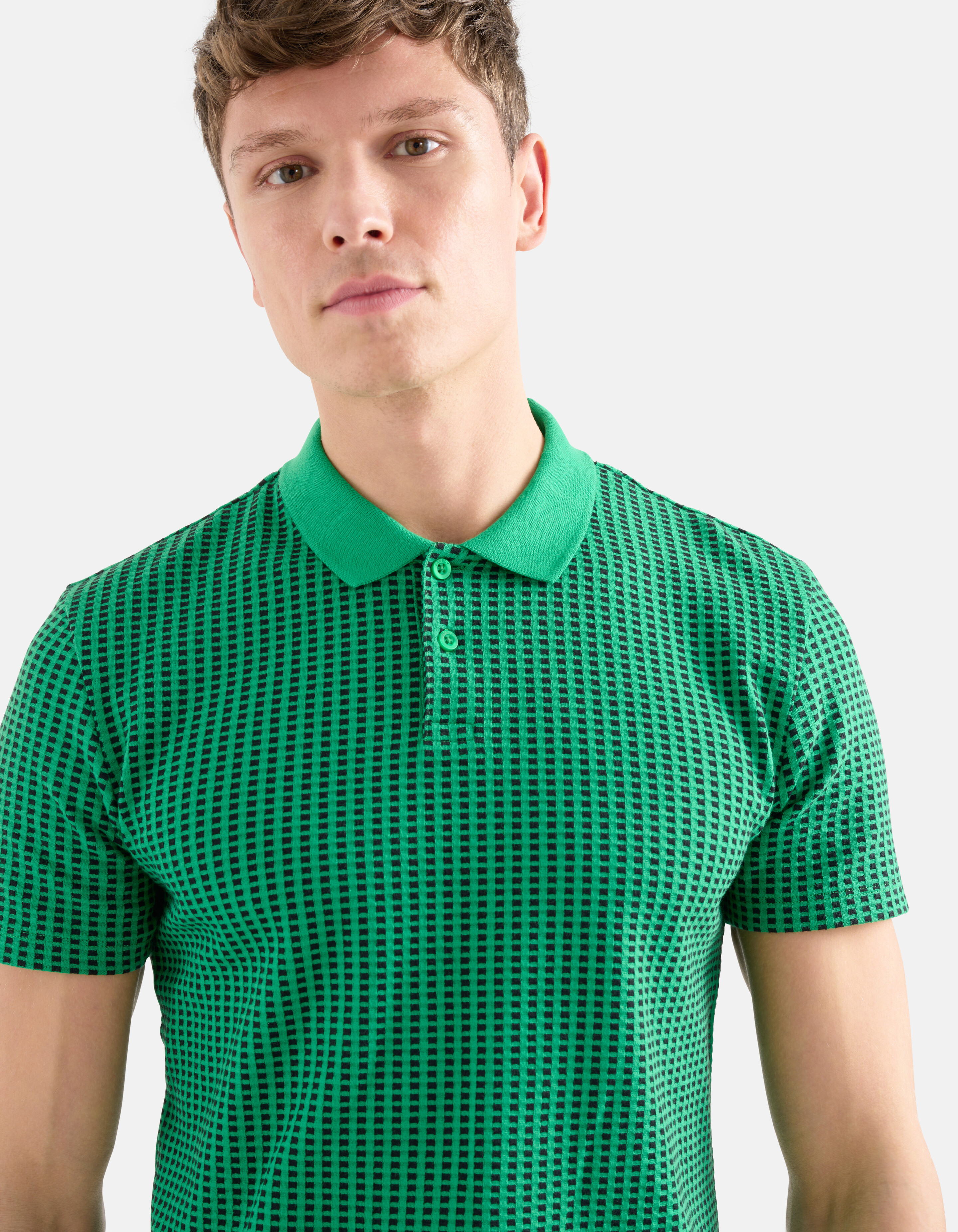 Rechteckiges Polo Grün SHOEBY MEN