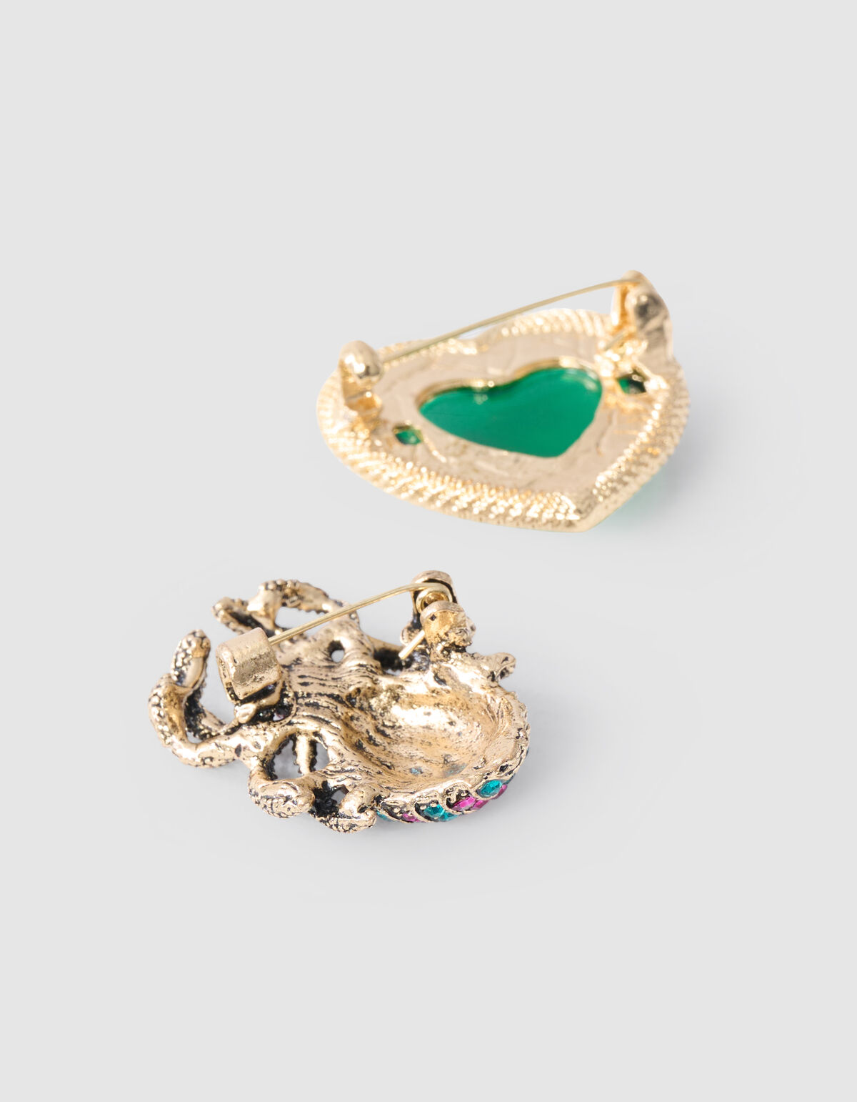 Broschen-Set Gold SHOEBY ACCESSOIRES