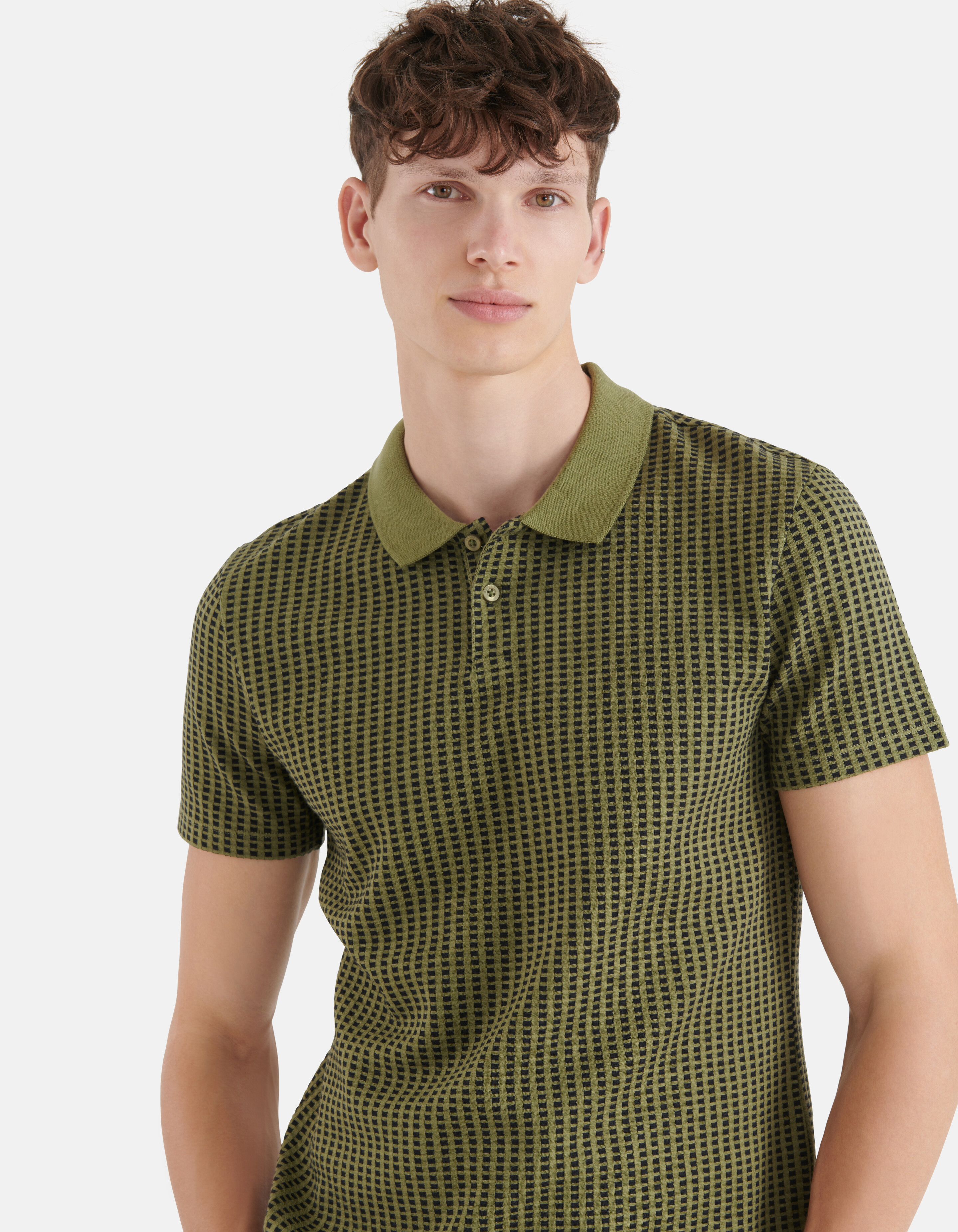 Rectangle Polo Dunkelgrün SHOEBY MEN