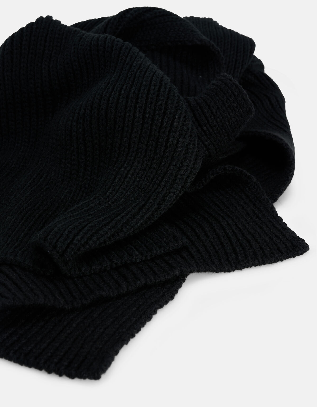 Gestrickter Schal Schwarz SHOEBY ACCESSOIRES