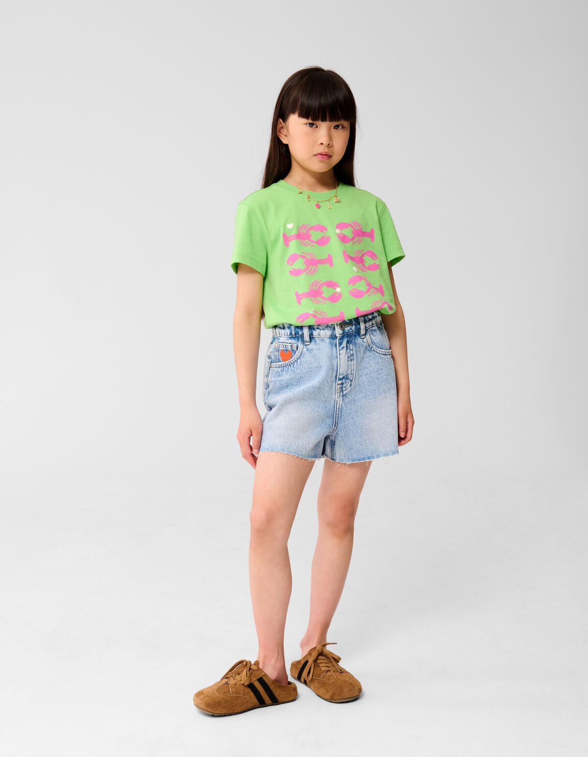 Stickerei kurz gebleicht SHOEBY GIRLS
