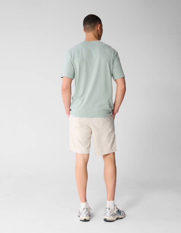 Spark Logo Artwork T-Shirt Hellgr&uuml;n SHOEBY MEN