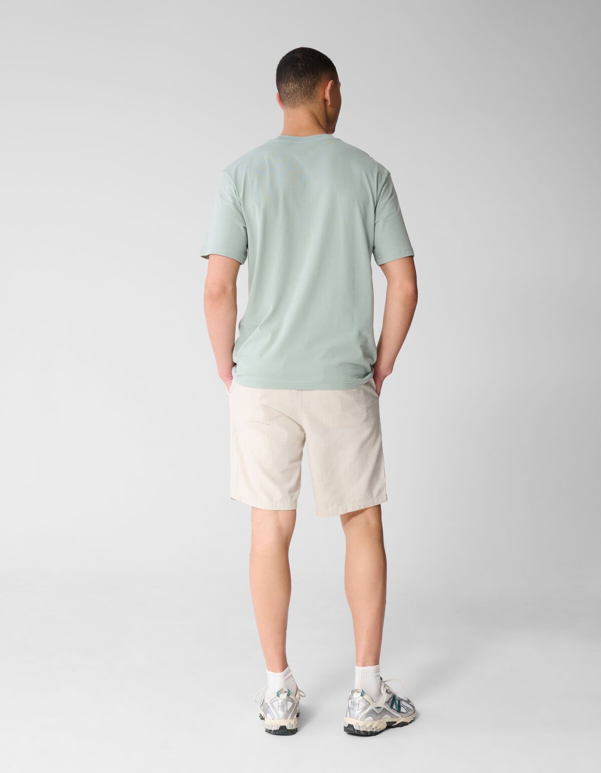 Spark Logo Artwork T-Shirt Hellgr&uuml;n SHOEBY MEN
