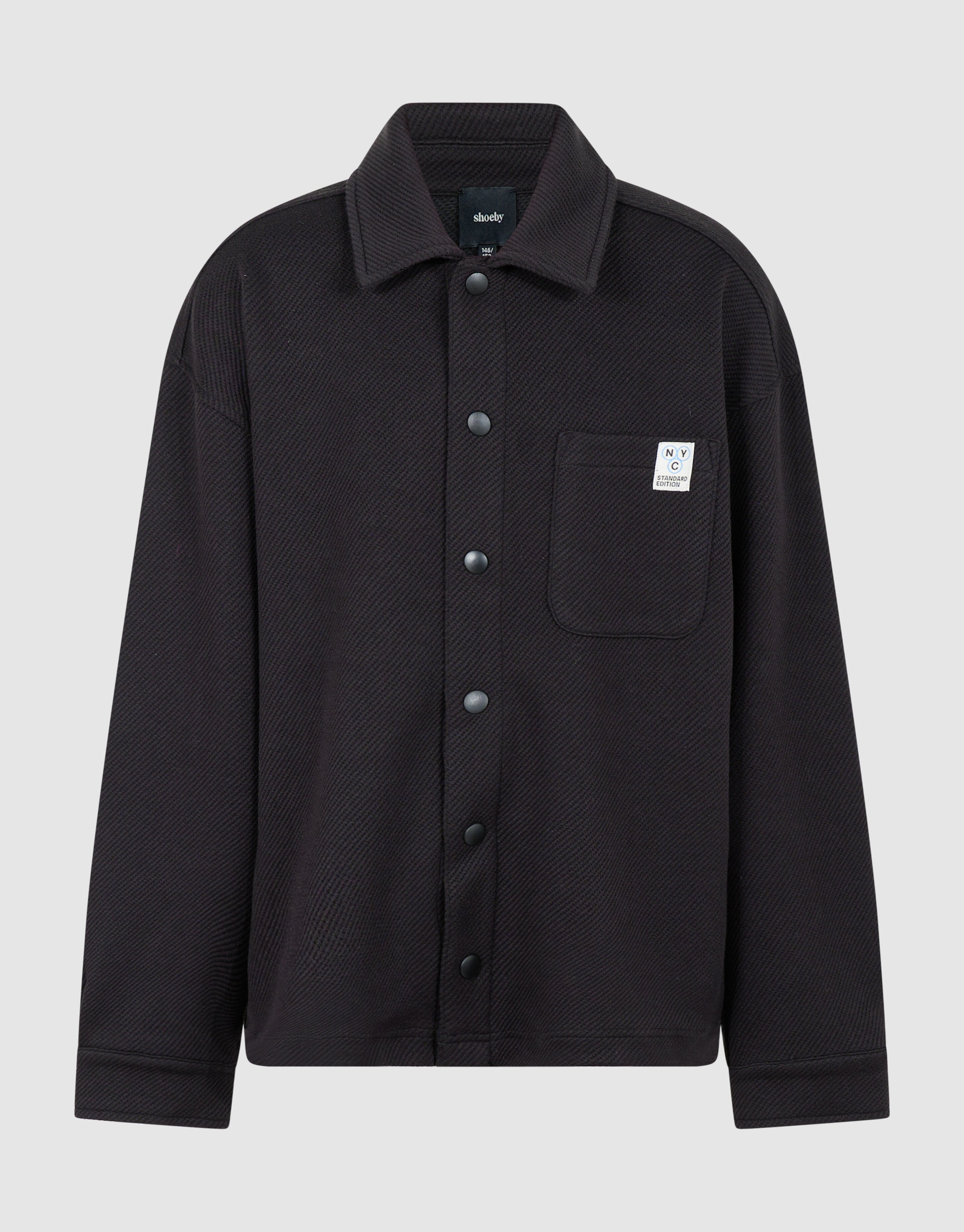 Oversized Jacke Schwarz SHOEBY BOYS