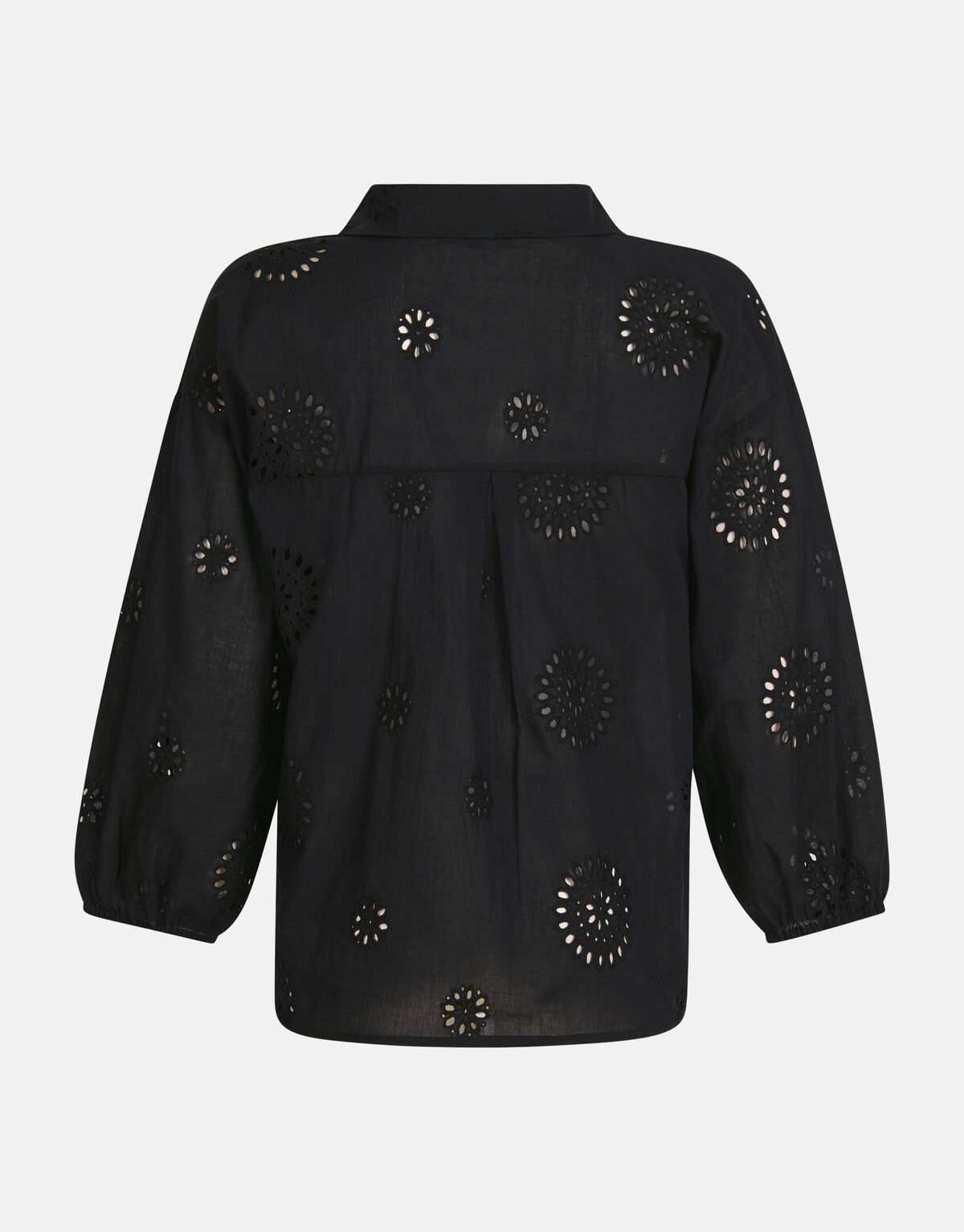 Broderie-Bluse Schwarz SHOEBY WOMEN