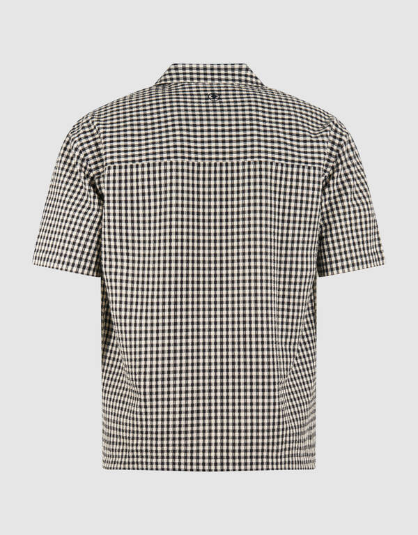 Karo-Overshirt Gebrochen Wei&szlig; SHOEBY MEN