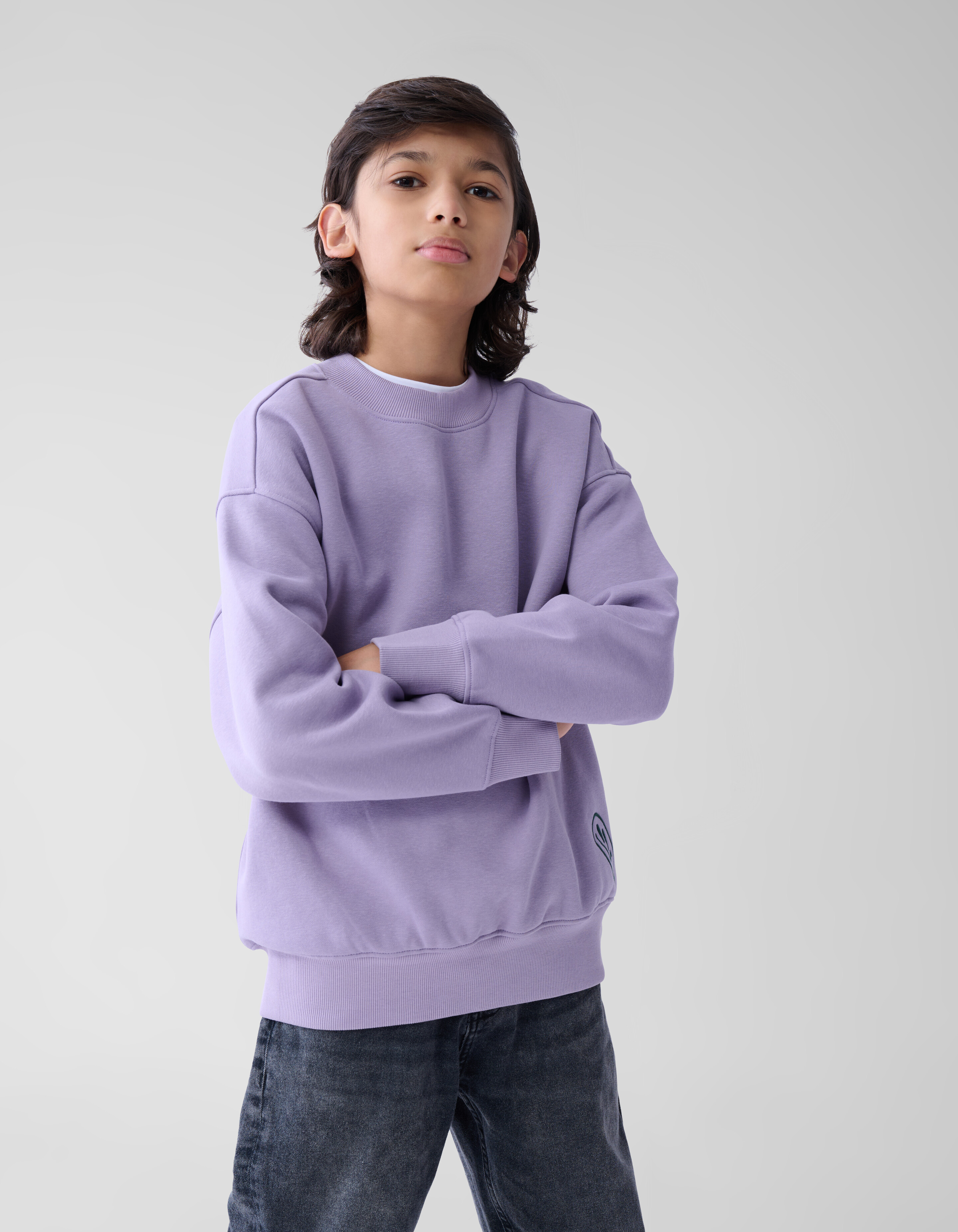 Artwork Pullover Hellviolett SHOEBY BOYS