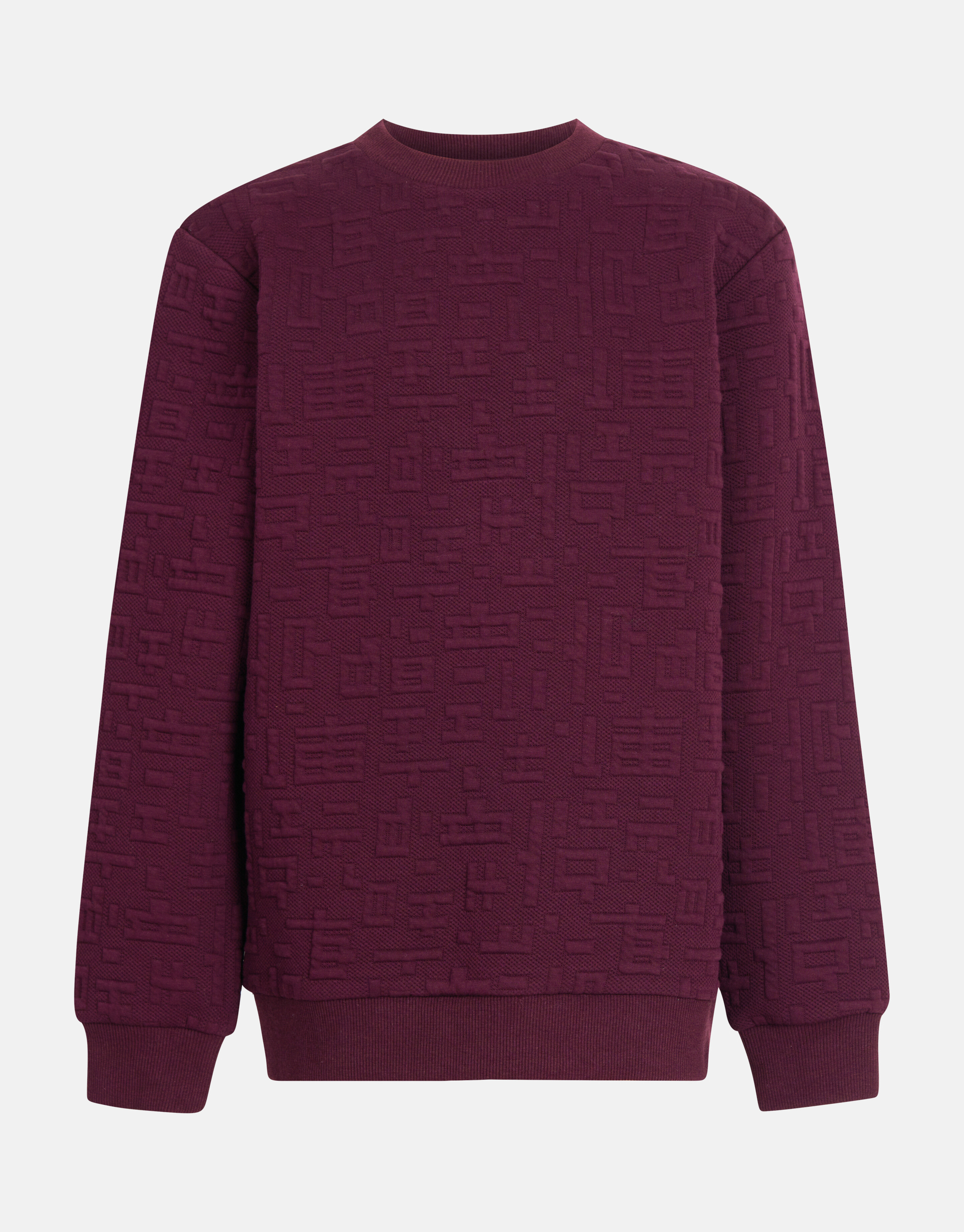 Struktur Pullover Bordeaux SHOEBY BOYS