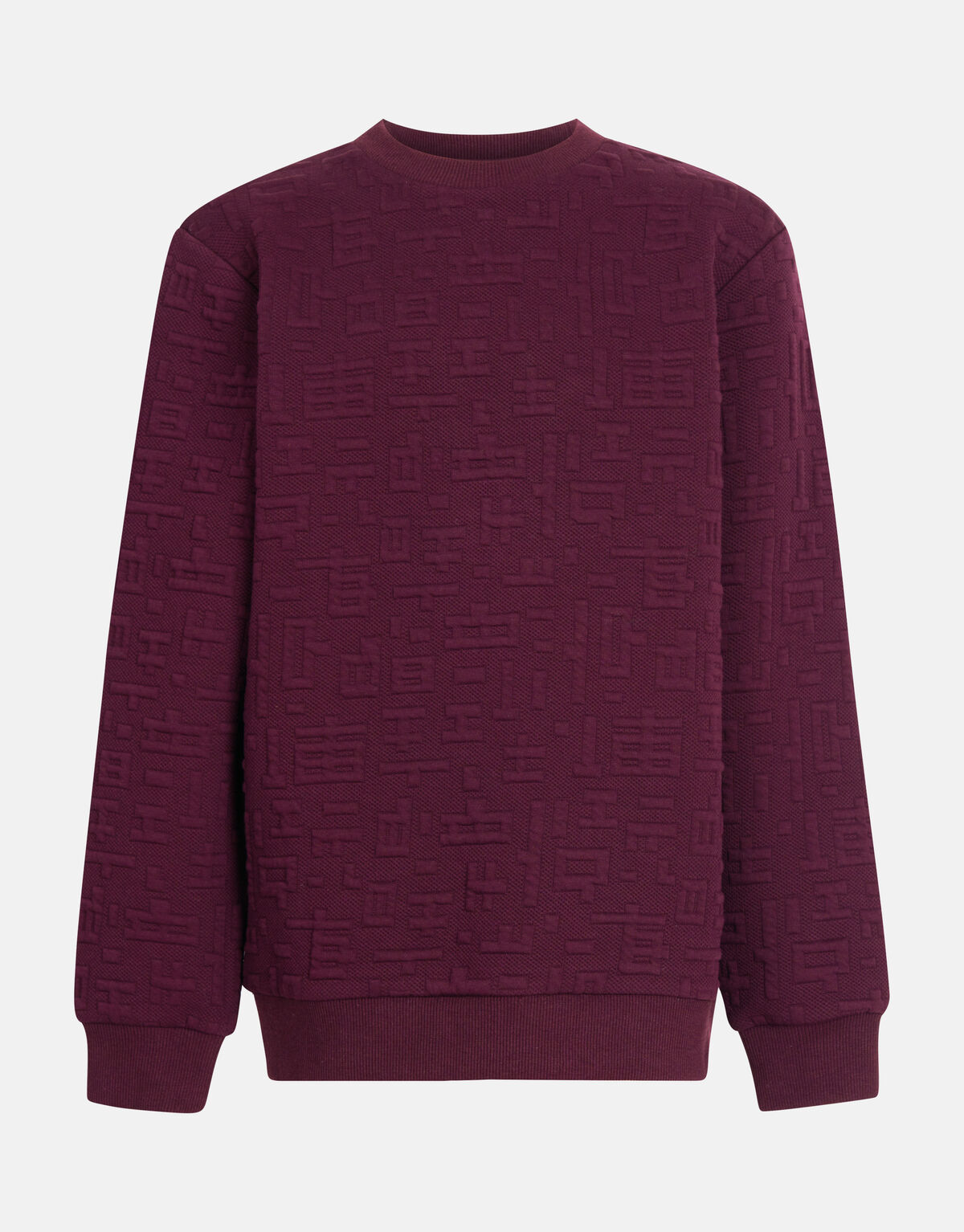 Struktur Pullover Bordeaux SHOEBY BOYS