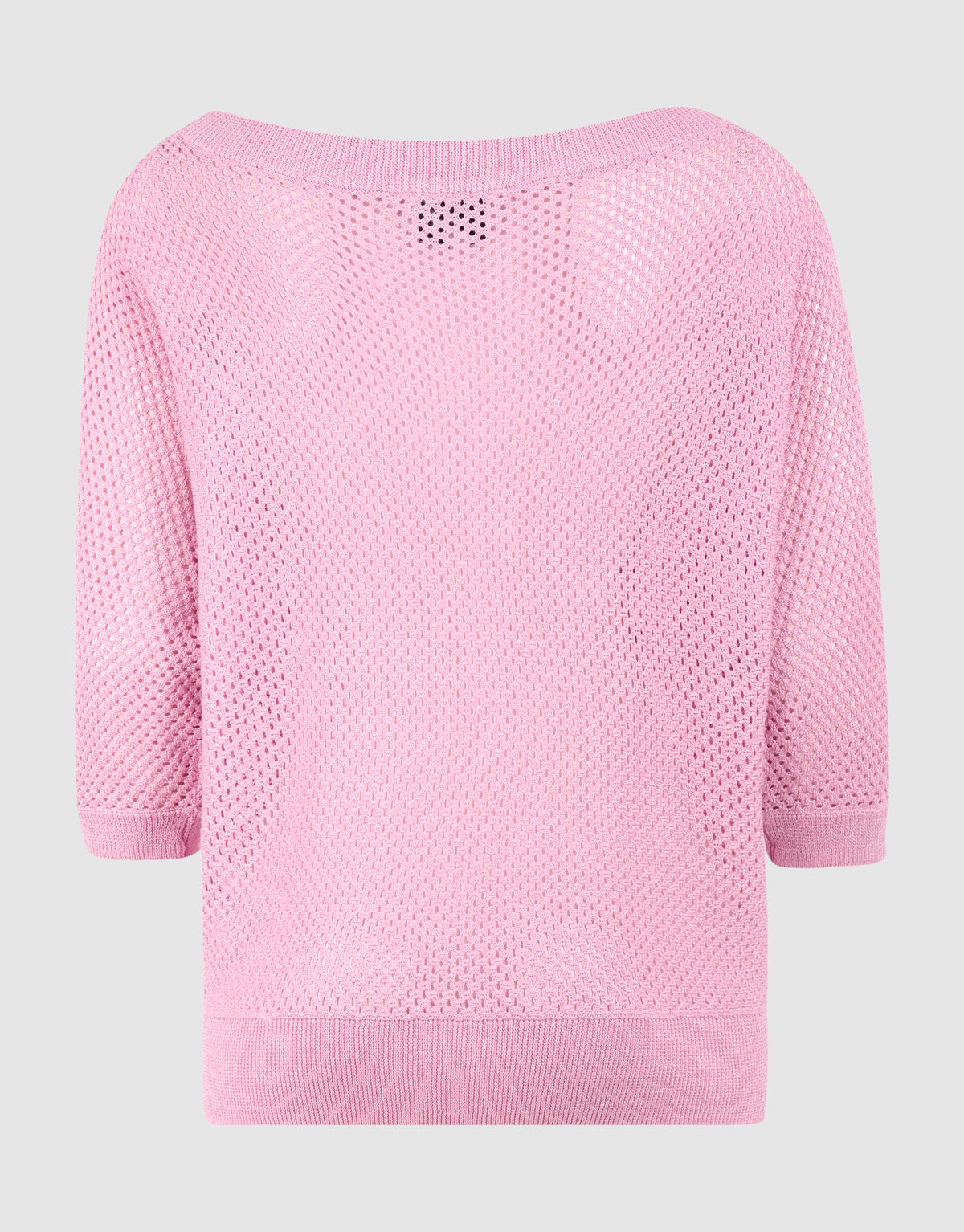 Glitzer Ajour Pullover Rosa SHOEBY WOMEN